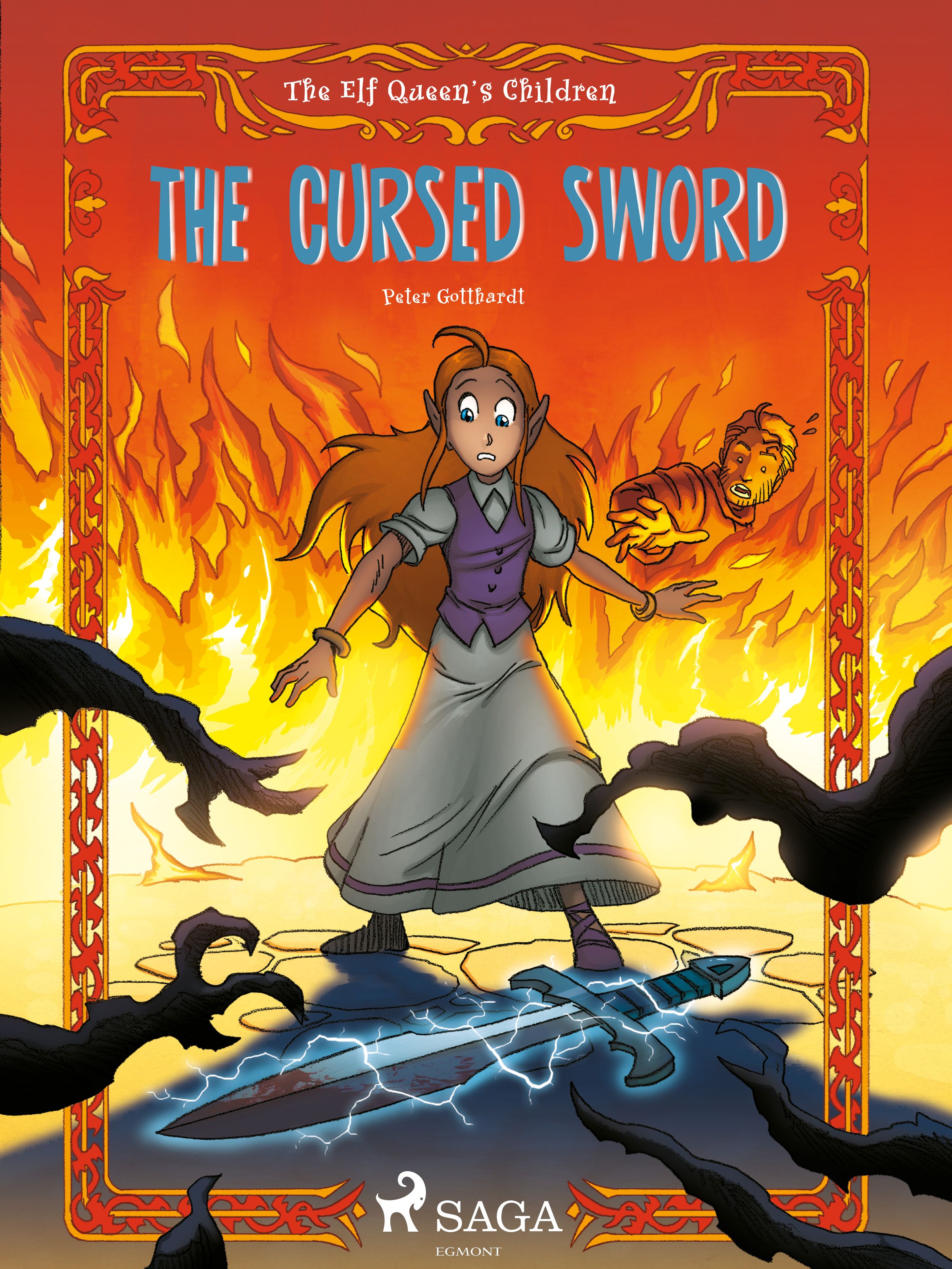 The Elf Queen's Children 4: The Cursed Sword, eBook by Peter Gotthardt