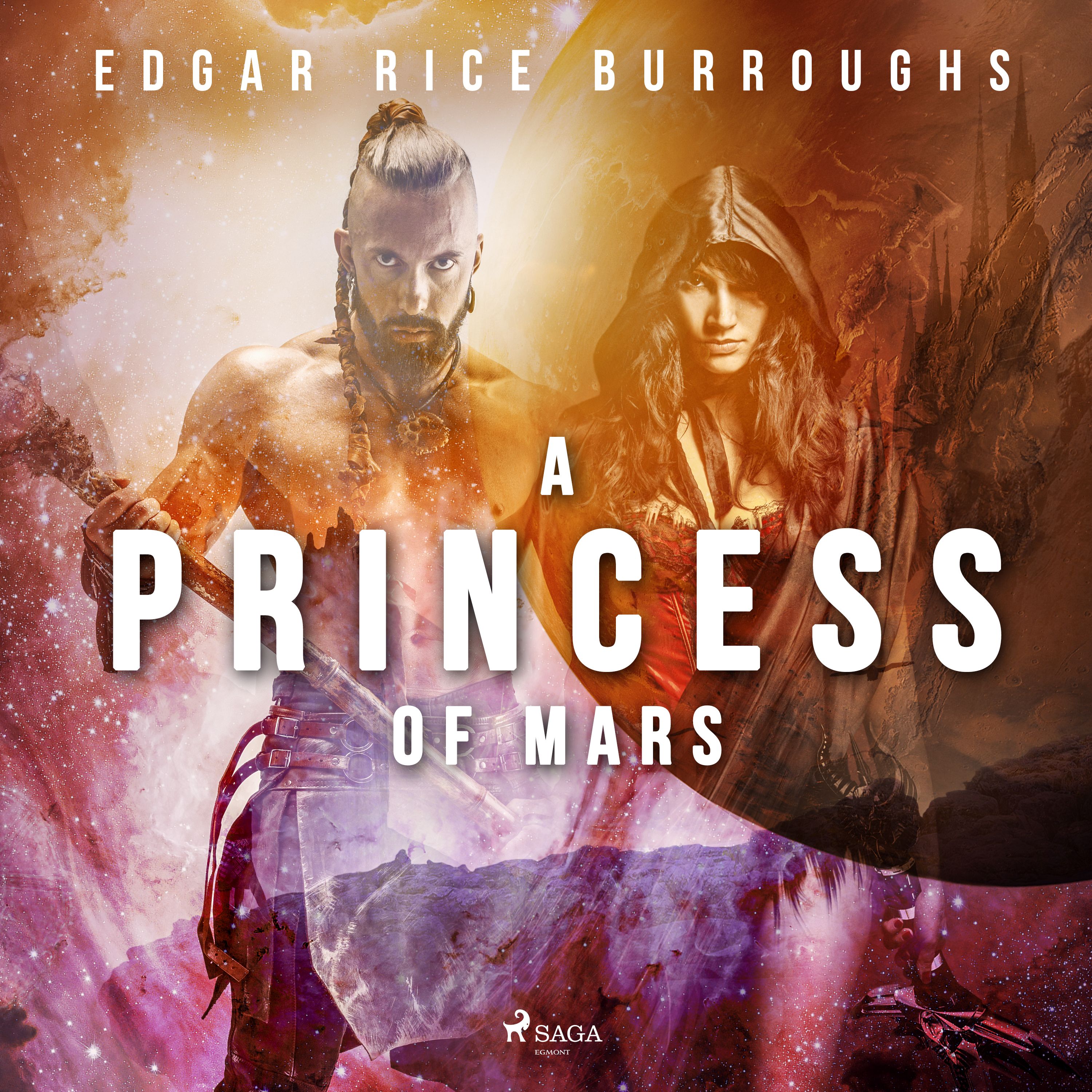 A Princess of Mars, lydbog af Edgar Rice Burroughs
