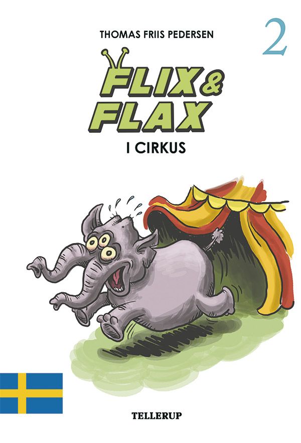 Flix & Flax #2: Flix & Flax i cirkus, lydbog af Thomas Friis Pedersen