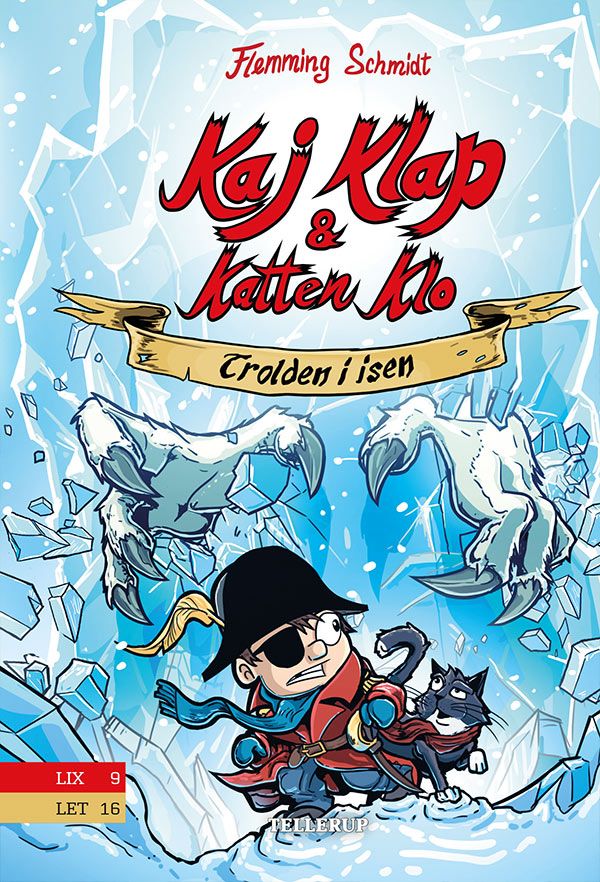 Kaj Klap og Katten Klo #2: Trolden i isen, ljudbok av Flemming Schmidt
