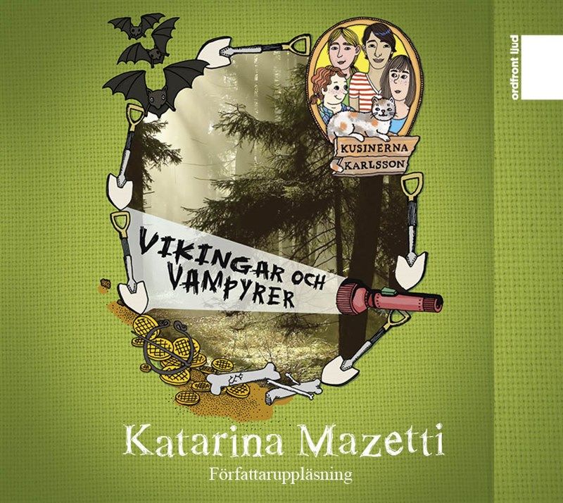 Vikingar och vampyrer, ljudbok av Katarina Mazetti