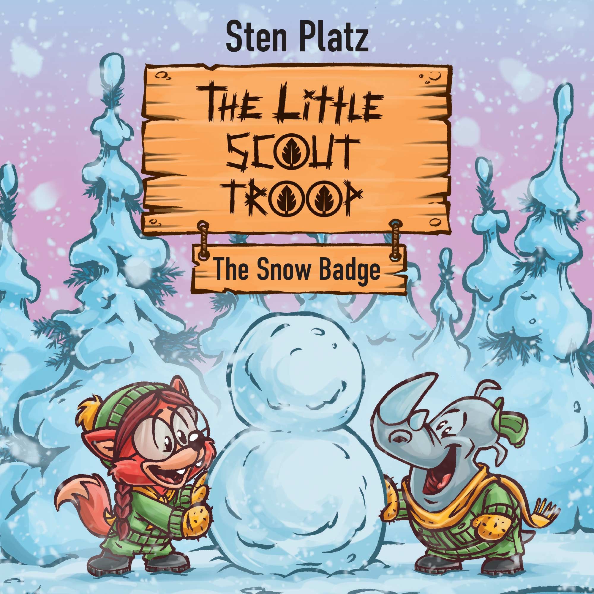 The Little Scout Troop #3: The Snow Badge, audiobook by Sten Platz