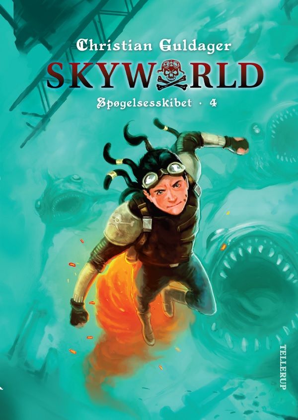 SkyWorld #4: Spøgelsesskibet, lydbog af Christian Guldager