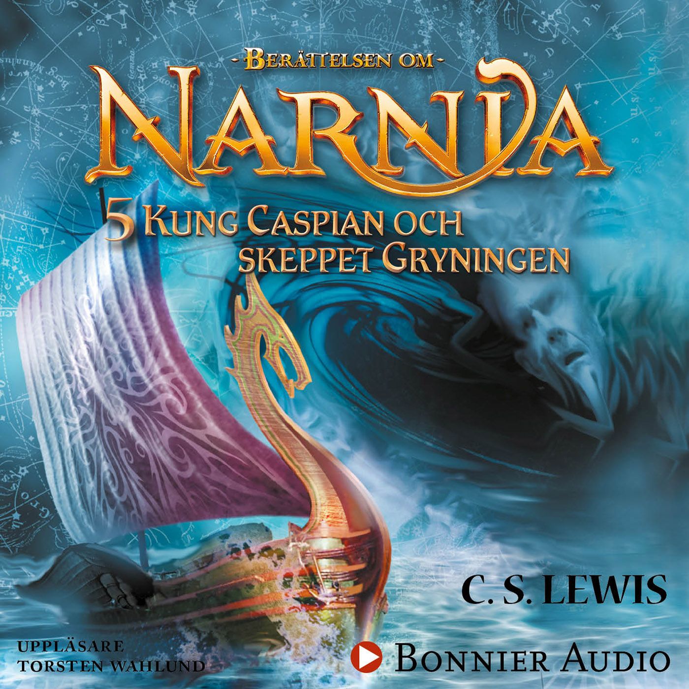 Kung Caspian och skeppet Gryningen, audiobook by C.S. Lewis