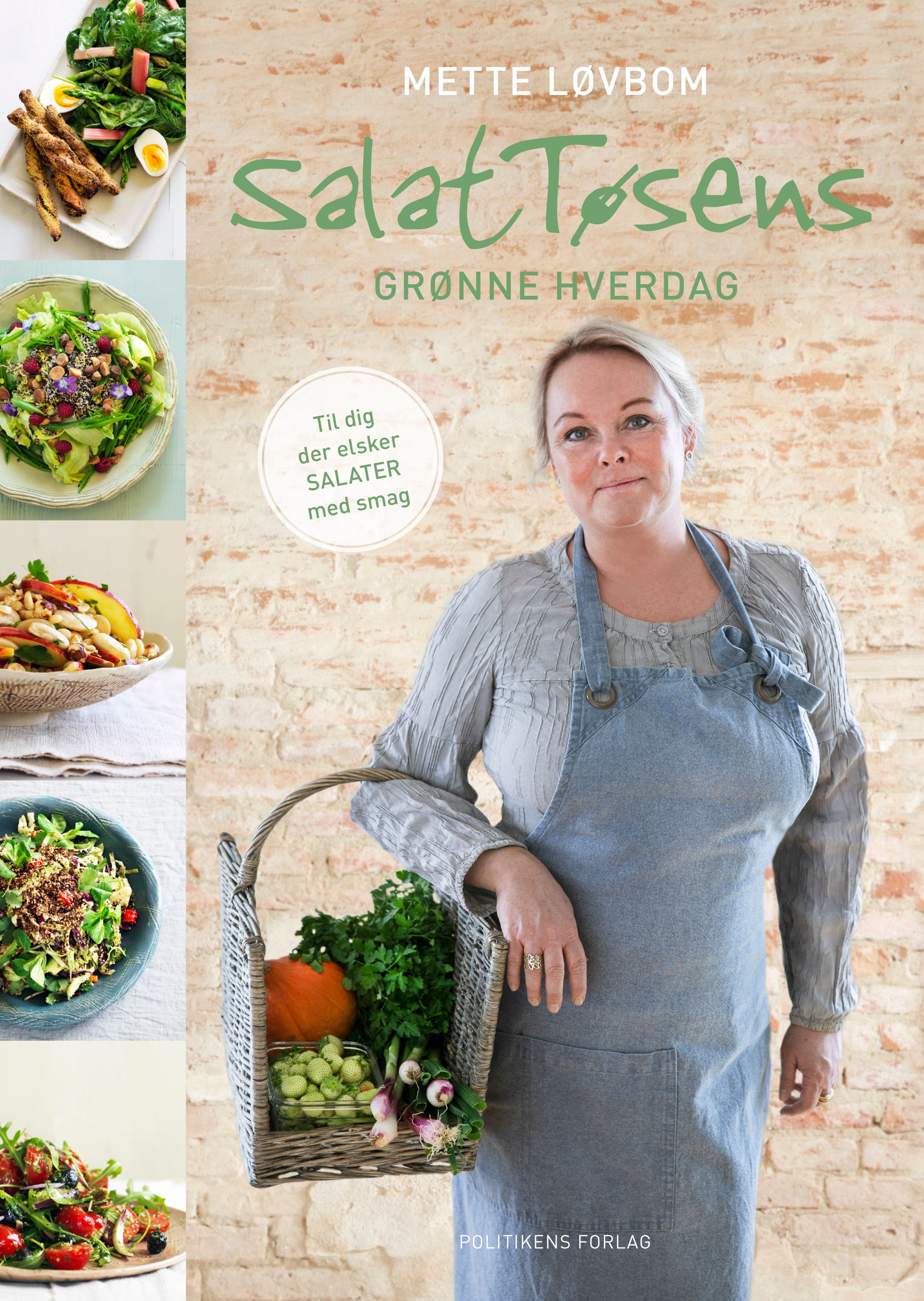 Salattøsens grønne hverdag, e-bog af Mette Løvbom