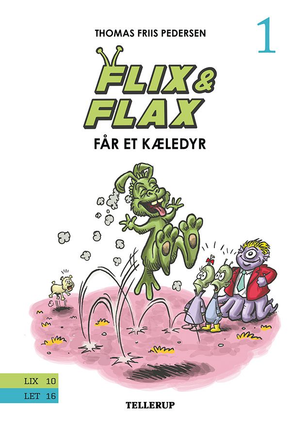 Flix & Flax #1: Flix og Flax får et Kæledyr, ljudbok av Thomas Friis Pedersen