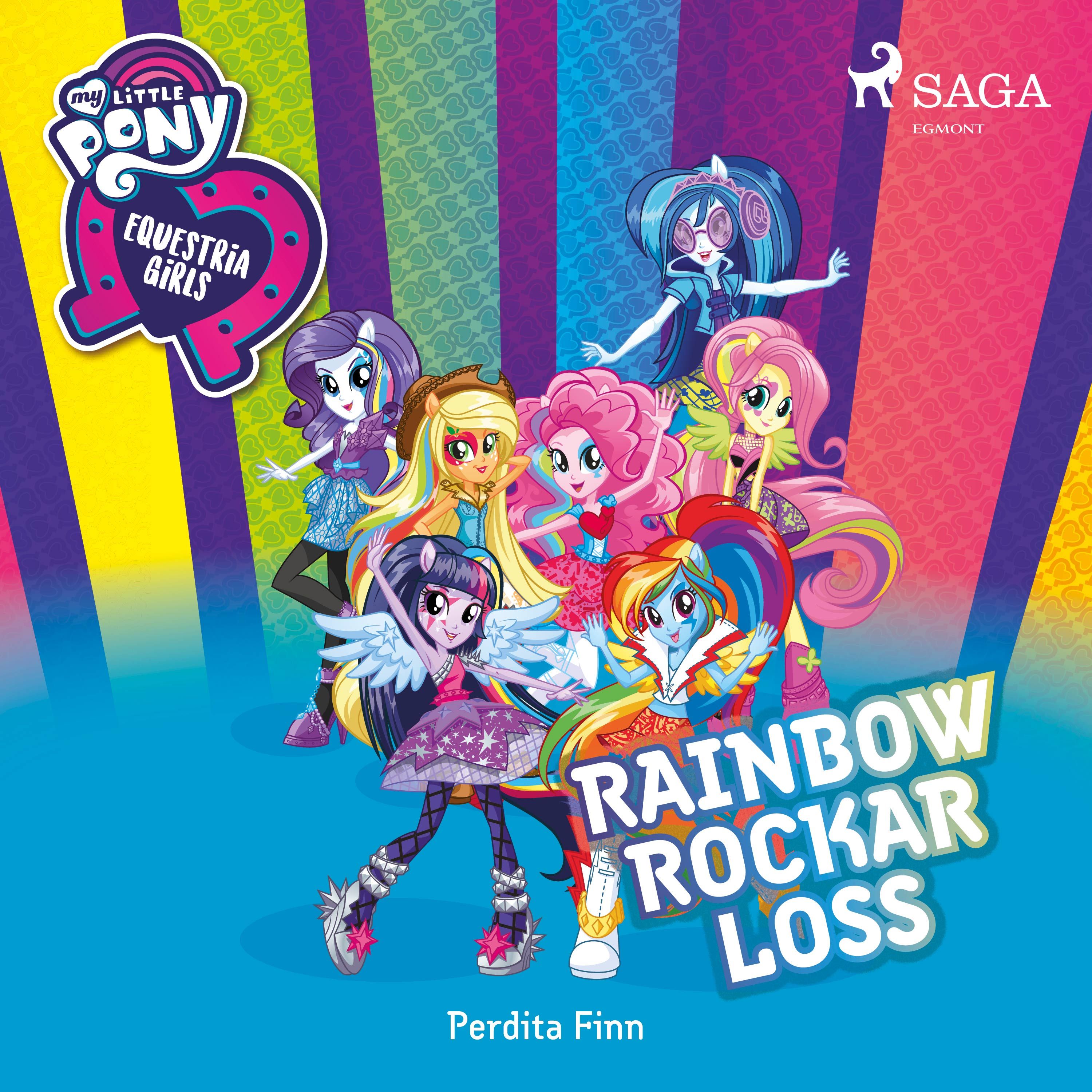 Equestria Girls - Rainbow rockar loss, ljudbok av Perdita Finn
