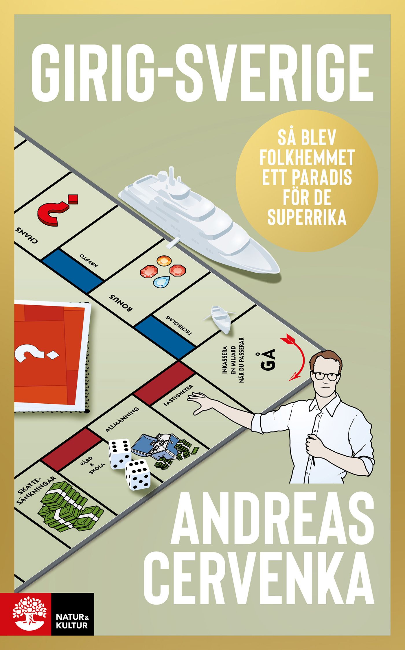 Girig-Sverige, e-bok av Andreas Cervenka