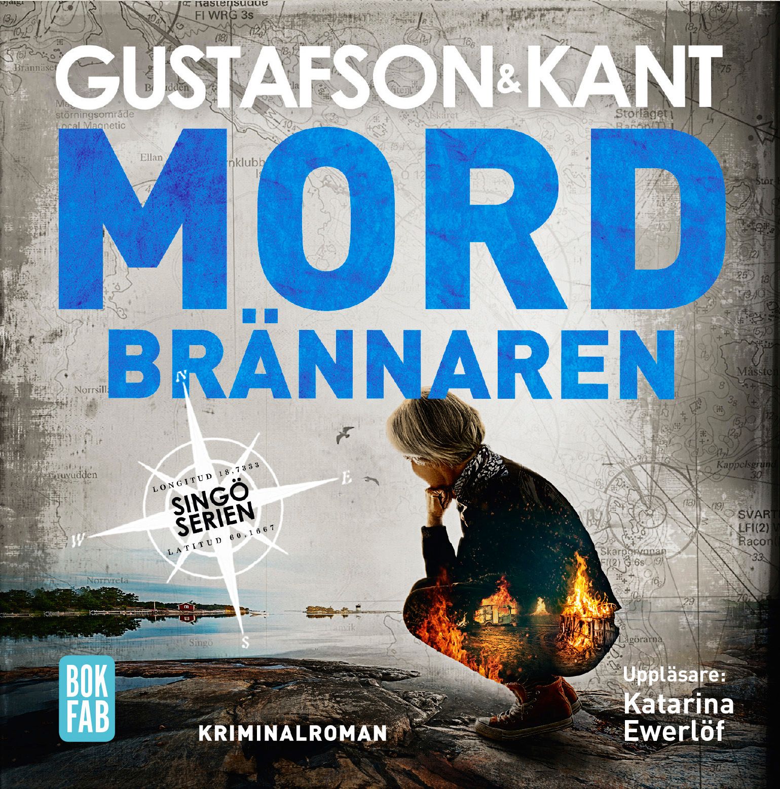 Mordbrännaren, ljudbok av Anders Gustafson, Johan Kant