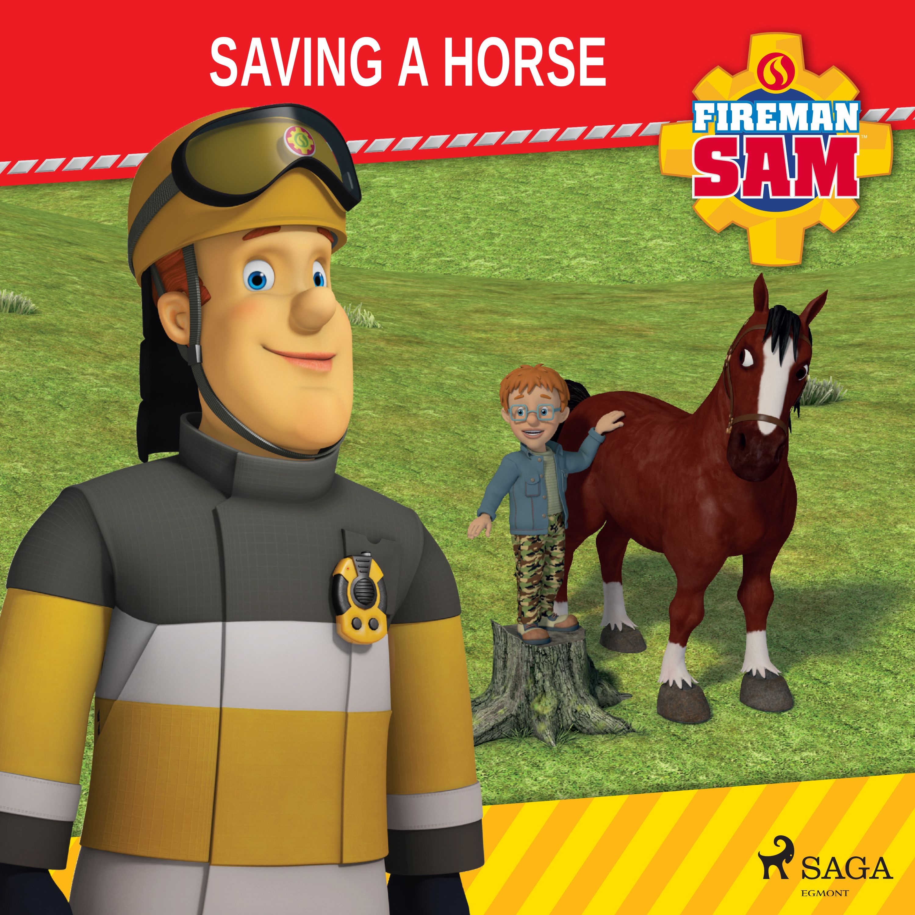 Fireman Sam - Saving a Horse, lydbog af Mattel
