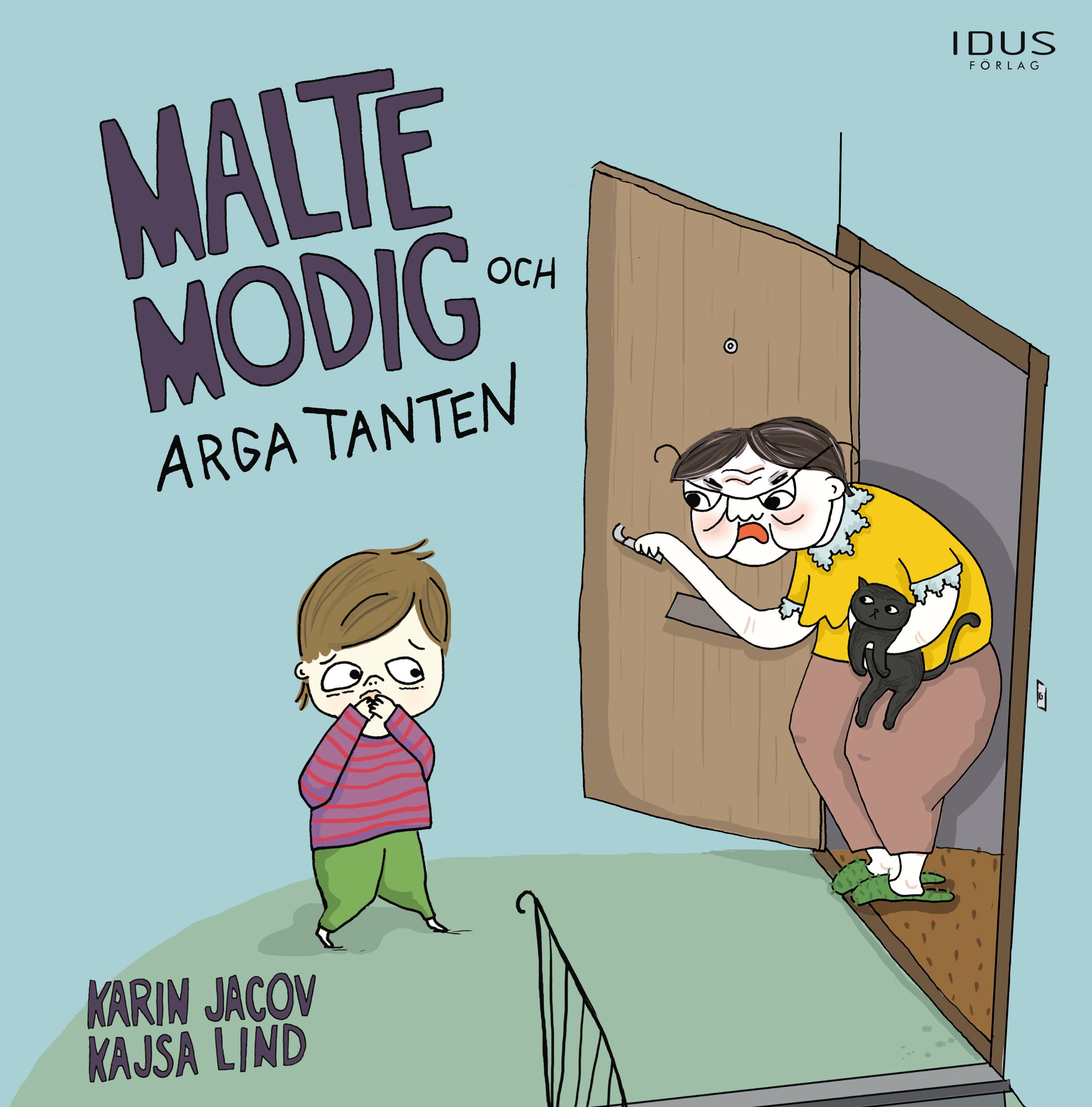 Malte Modig och arga tanten, e-bog af Karin Javoc