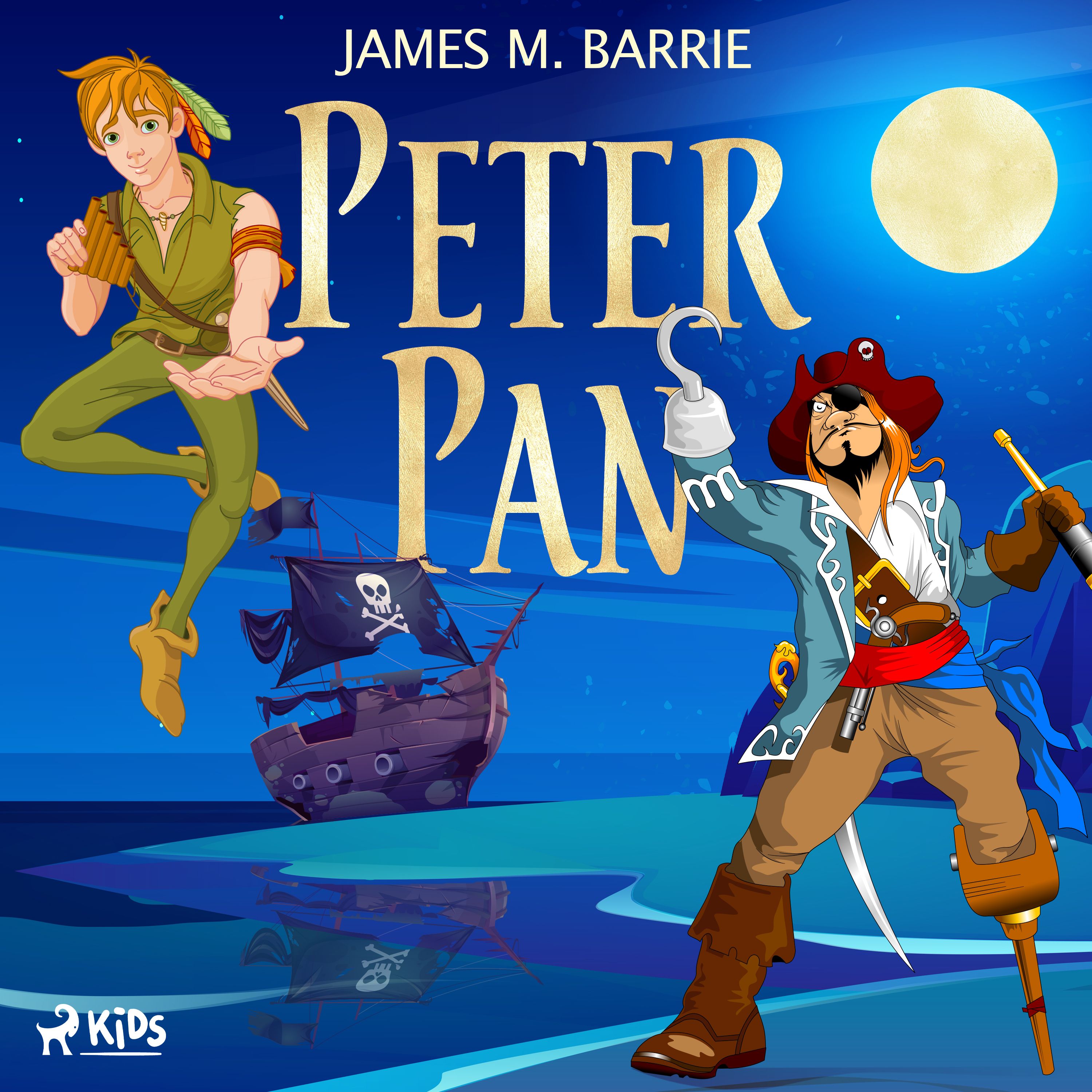 Peter Pan, audiobook by J.M. Barrie