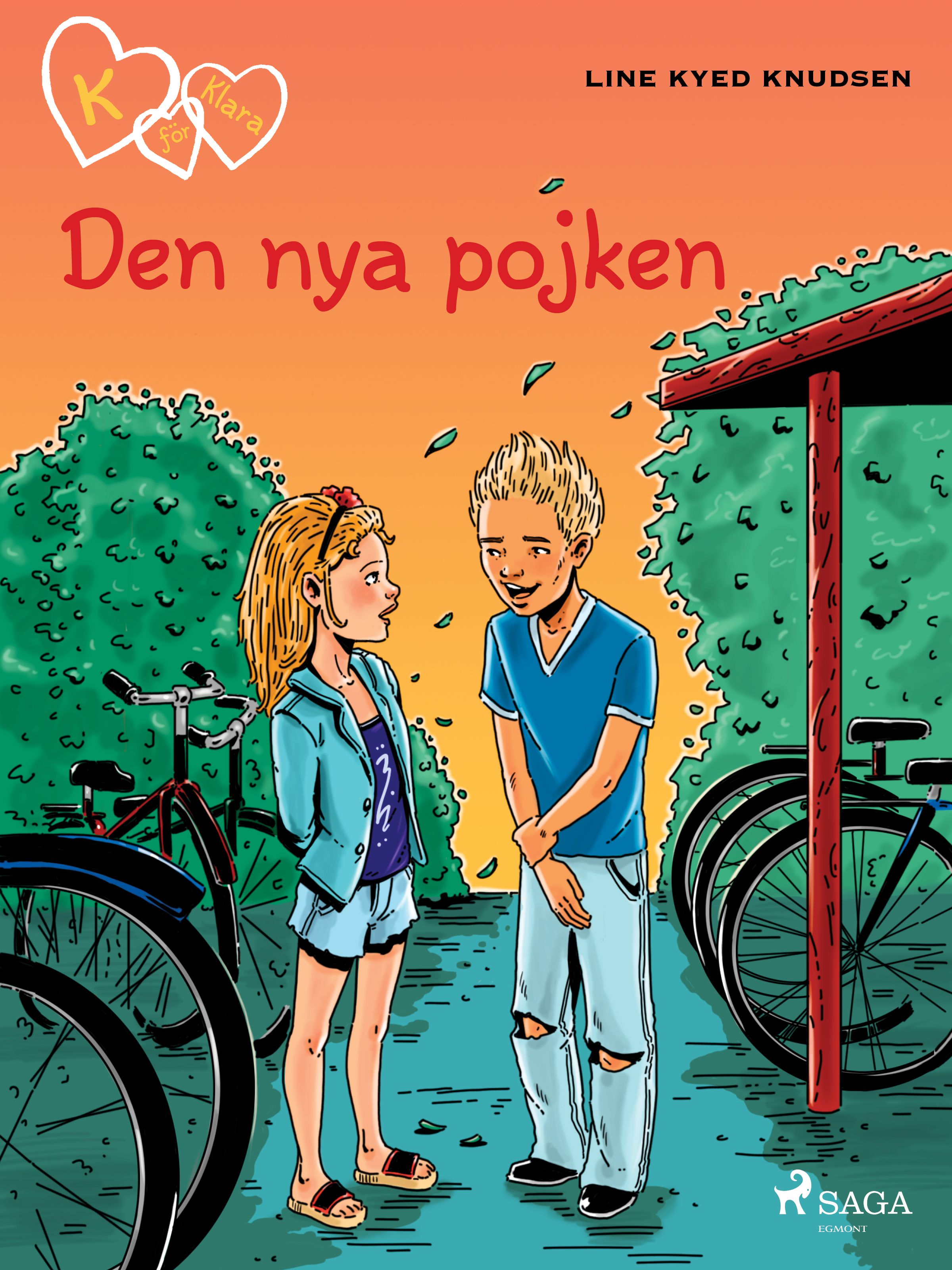 K för Klara 11 - Den nya pojken, e-bog af Line Kyed Knudsen