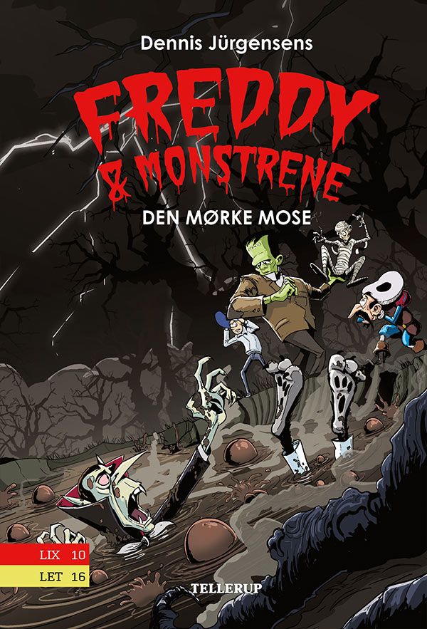 Freddy & monstrene #4: Den mørke mose, lydbog af Jesper W. Lindberg