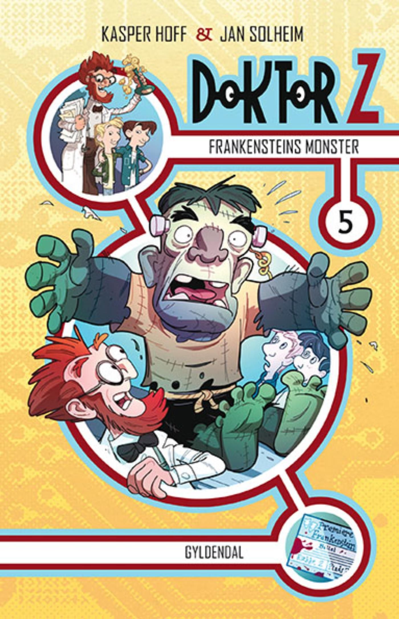 Doktor Z 5 - Frankensteins monster, e-bog af Kasper Hoff