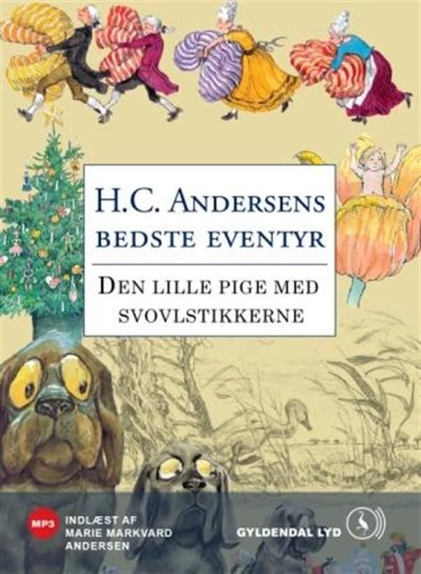 Den lille pige med svovlstikkerne, ljudbok av H.C. Andersen