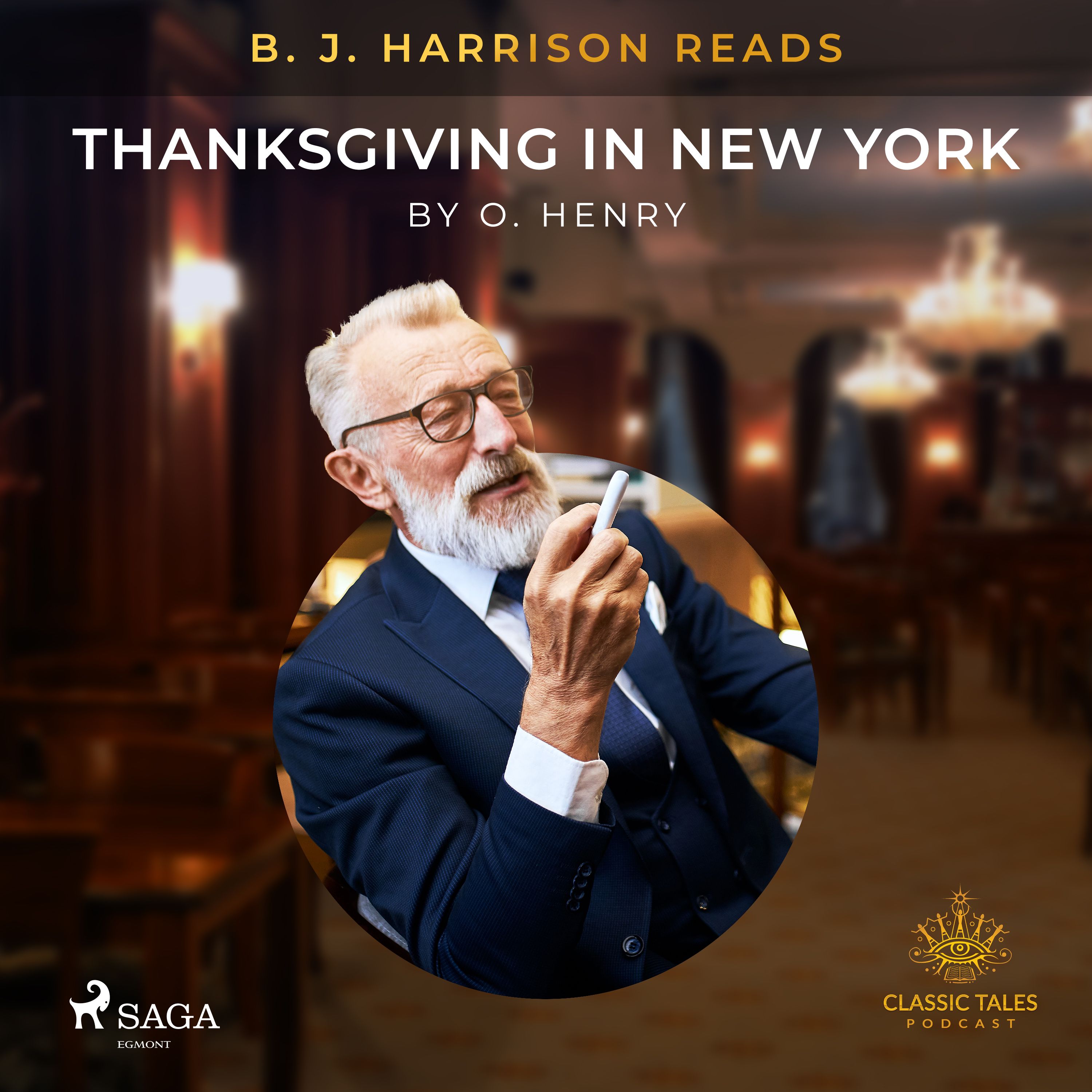 B. J. Harrison Reads Thanksgiving in New York, ljudbok av O. Henry