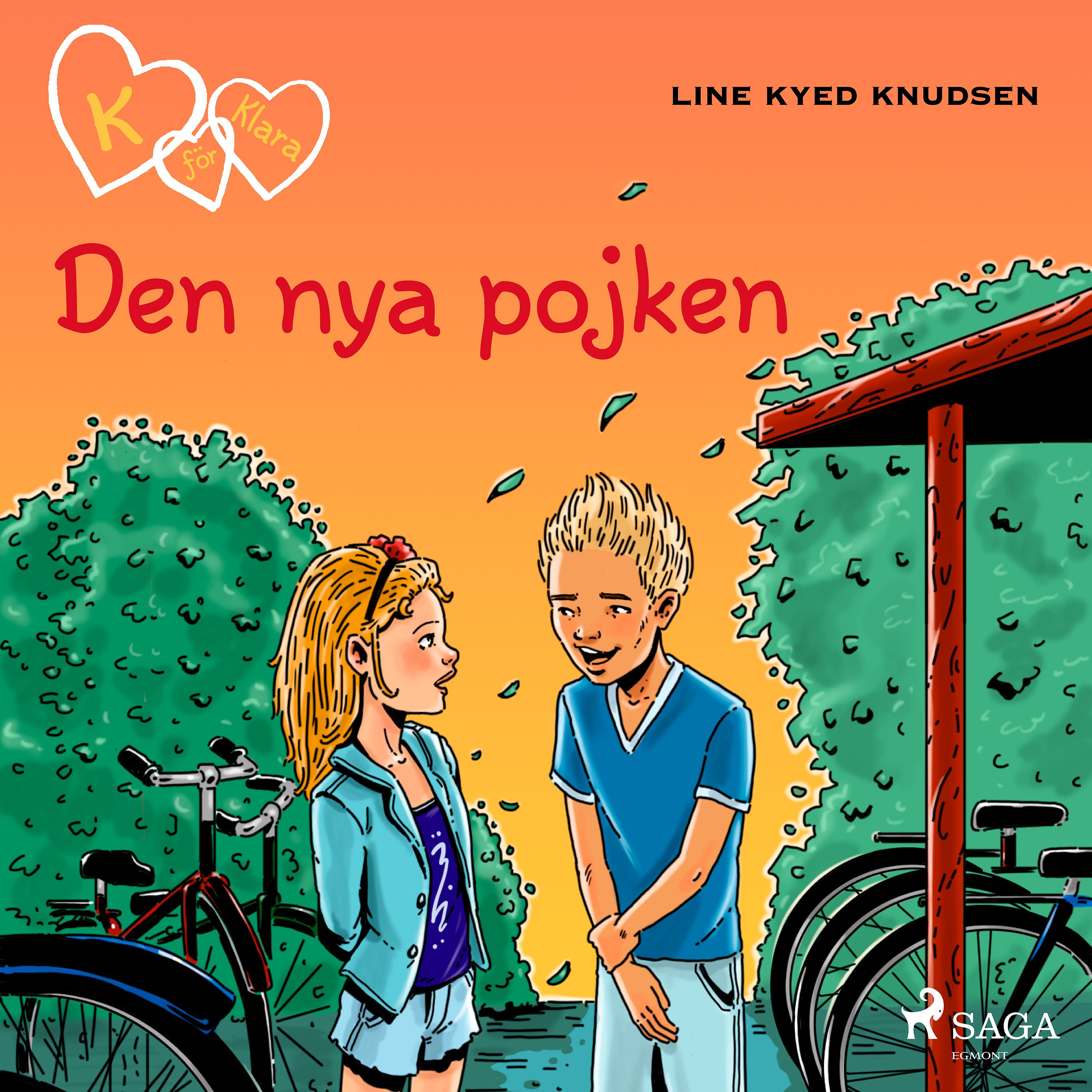 K för Klara 11 - Den nya pojken, ljudbok av Line Kyed Knudsen