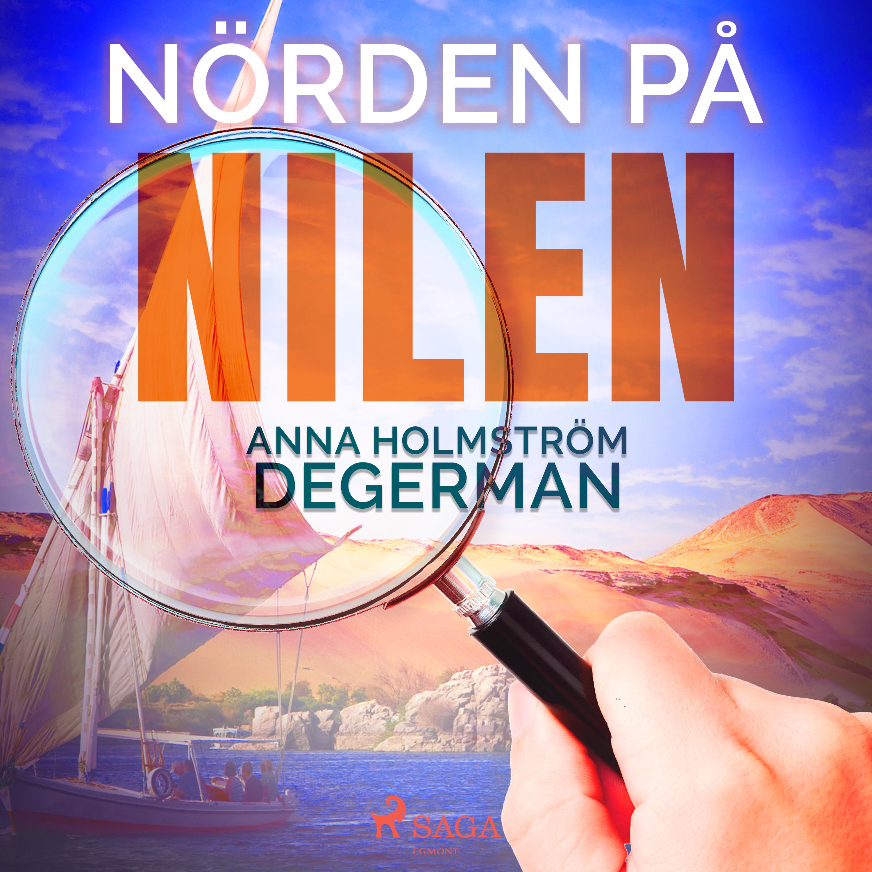 Nörden på nilen, ljudbok av Anna Holmström Degerman