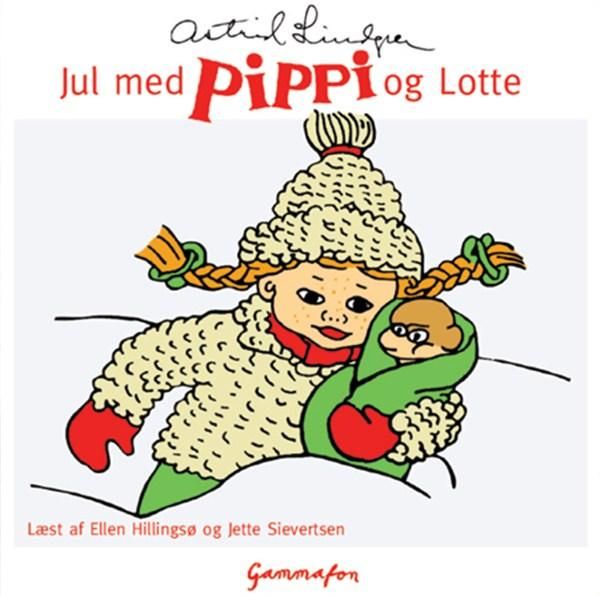 Jul med Pippi og Lotte, lydbog af Astrid Lindgren
