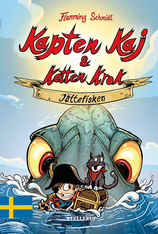 Kapten Kaj & Katten Krok #1: Jättefisken, lydbog af Flemming Schmidt