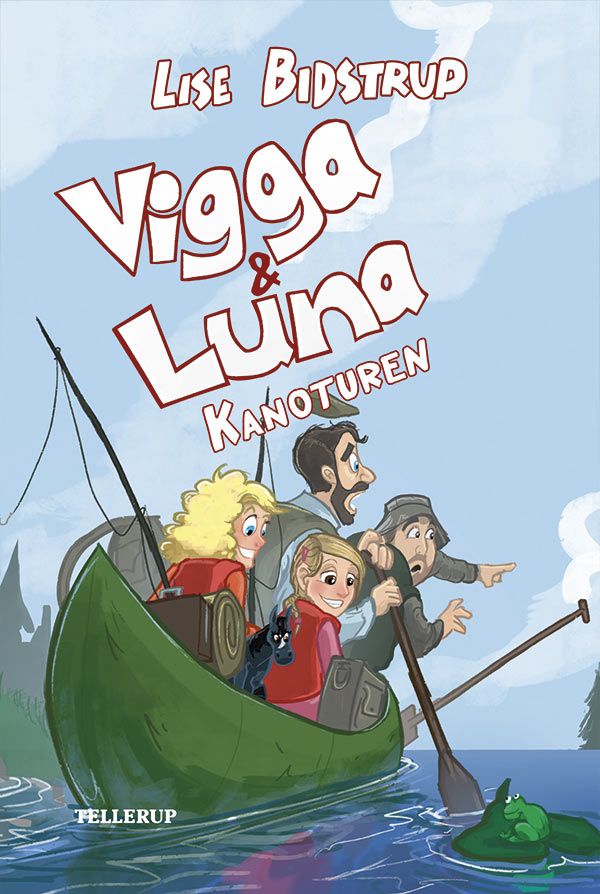 Vigga & Luna #7: Kanoturen, lydbog af Lise Bidstrup