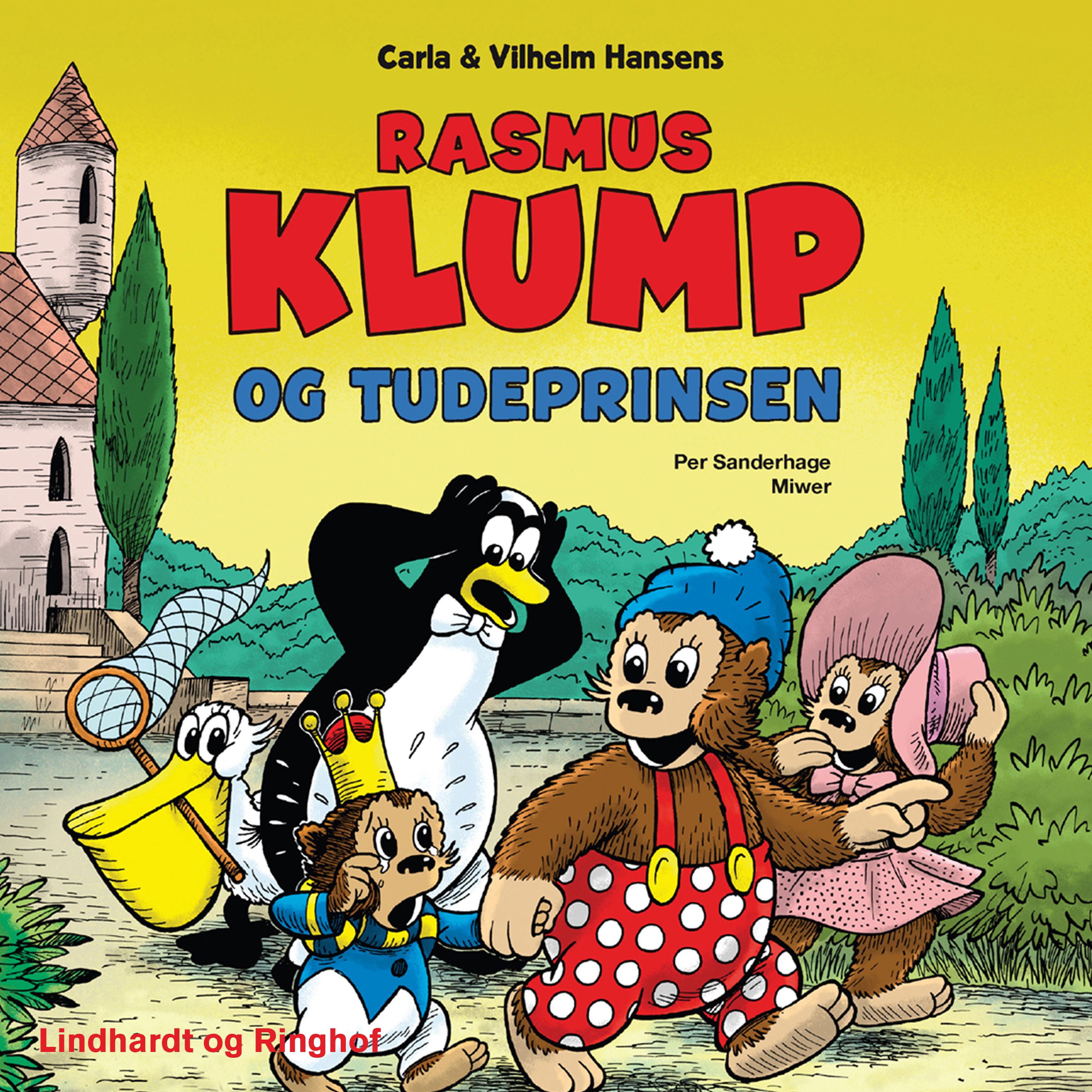 Rasmus Klump og tudeprinsen, ljudbok av Per Sanderhage