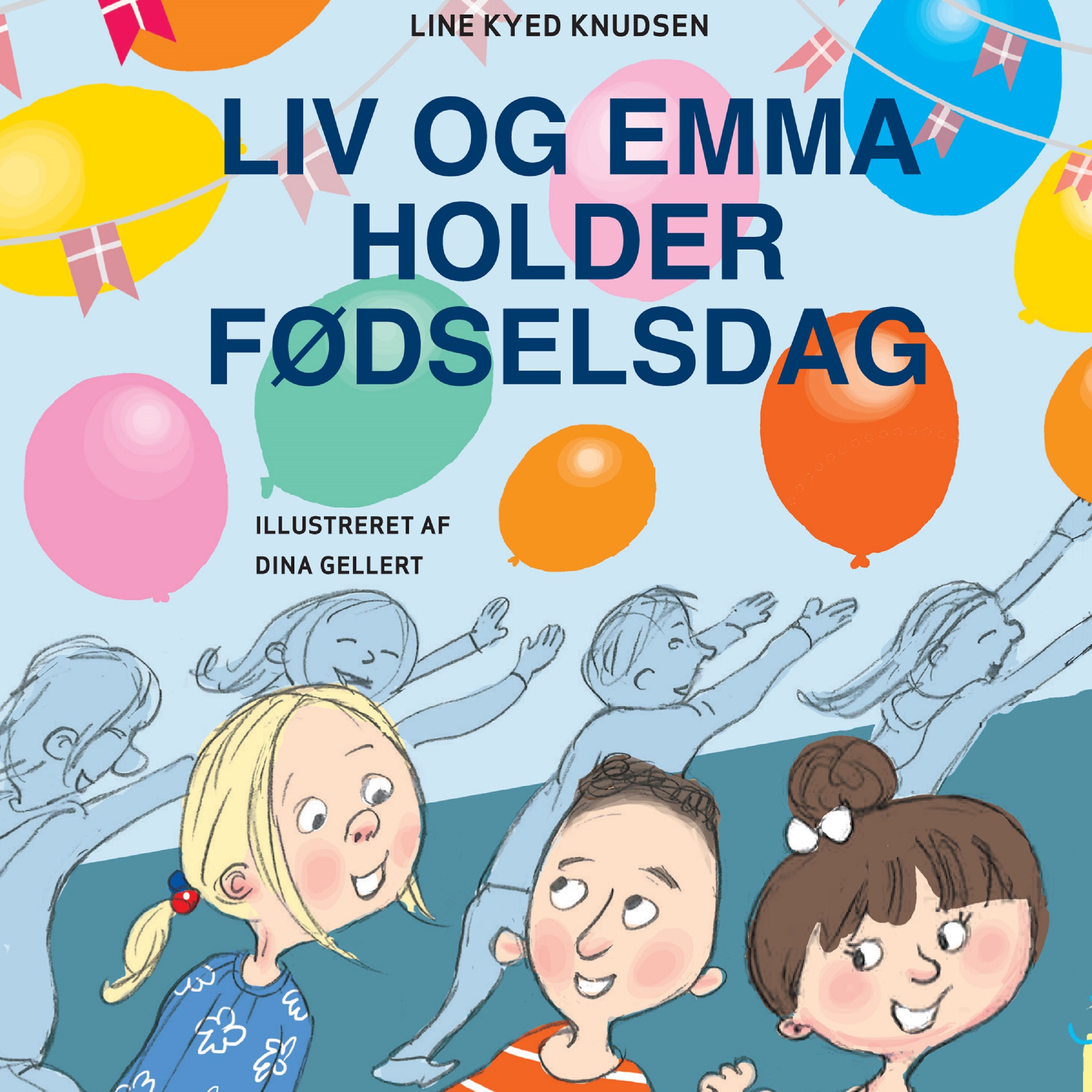 Liv og Emma holder fødselsdag, lydbog af Line Kyed Knudsen
