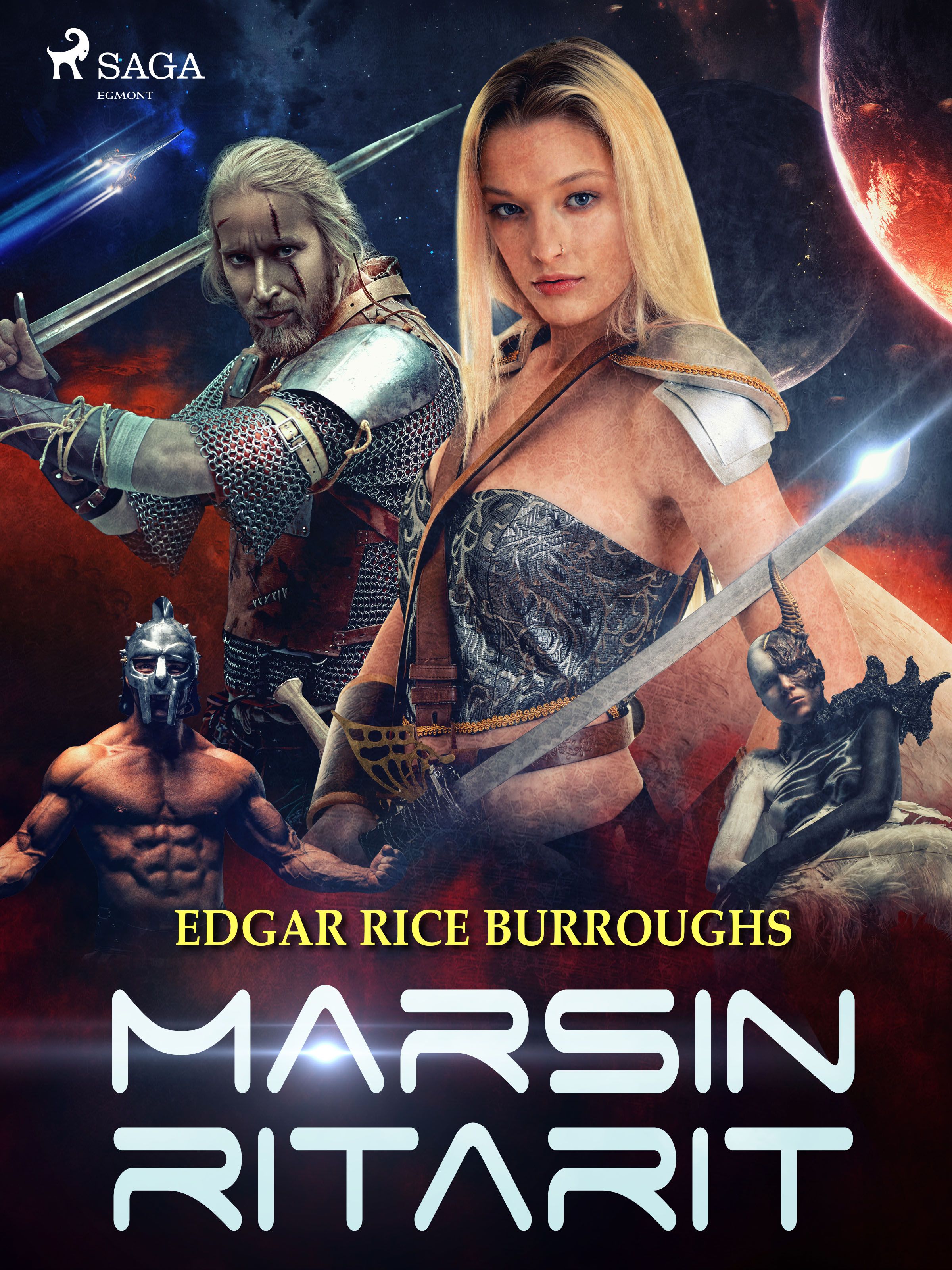 Marsin ritarit, e-bog af Edgar Rice Burroughs