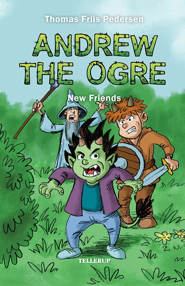 Andrew the Ogre #1: New Friends, eBook by Thomas Friis Pedersen