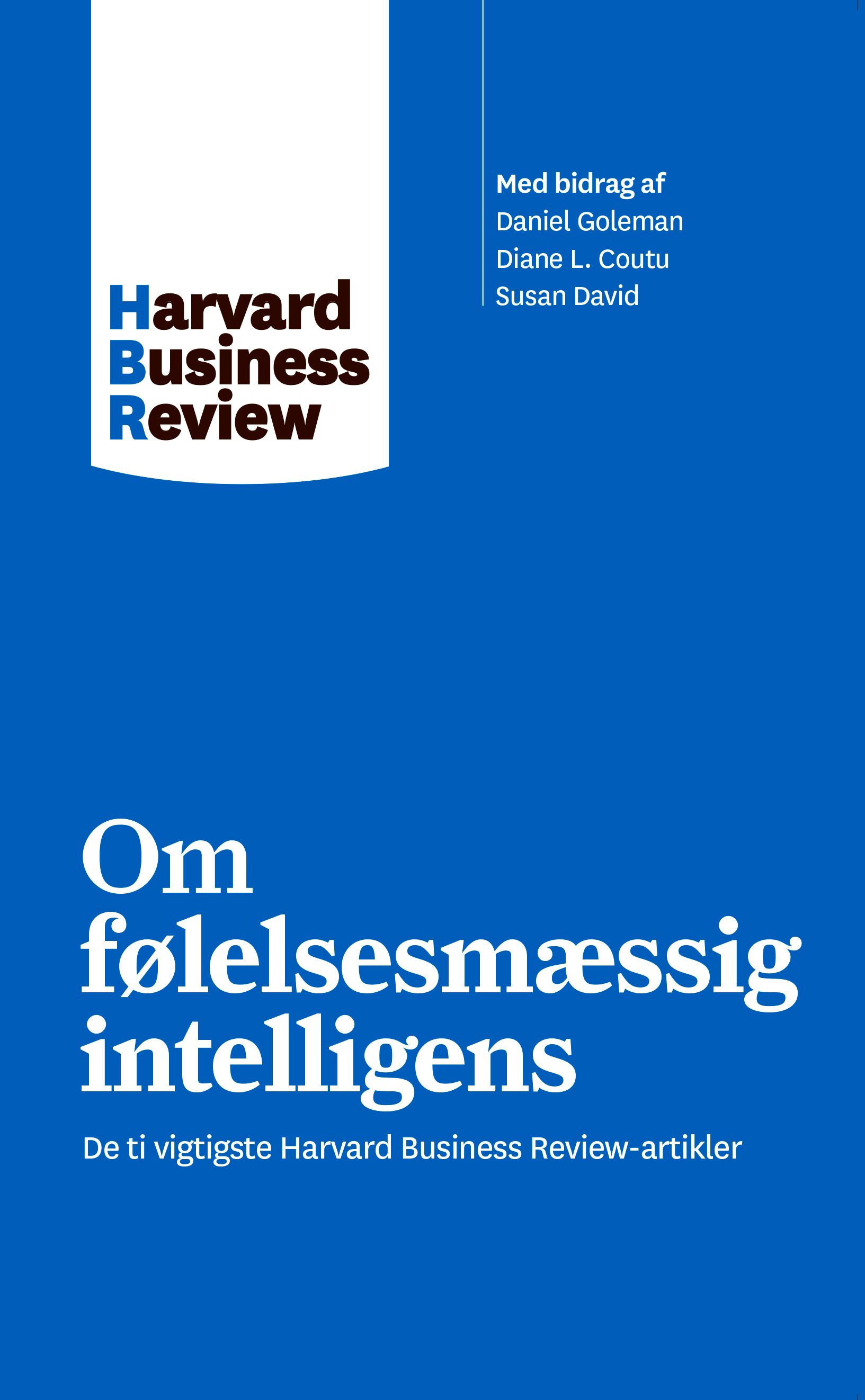Om følelsesmæssig intelligens, e-bog af Harvard Business Review