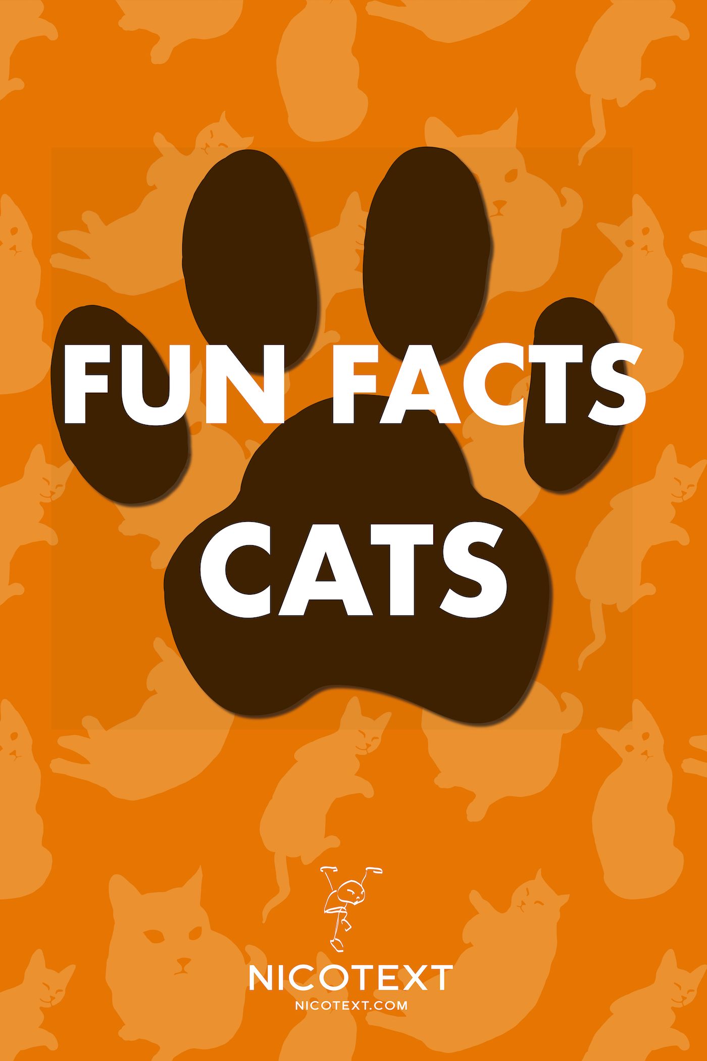 Fun Facts Cats, e-bok av Nicotext Publishing