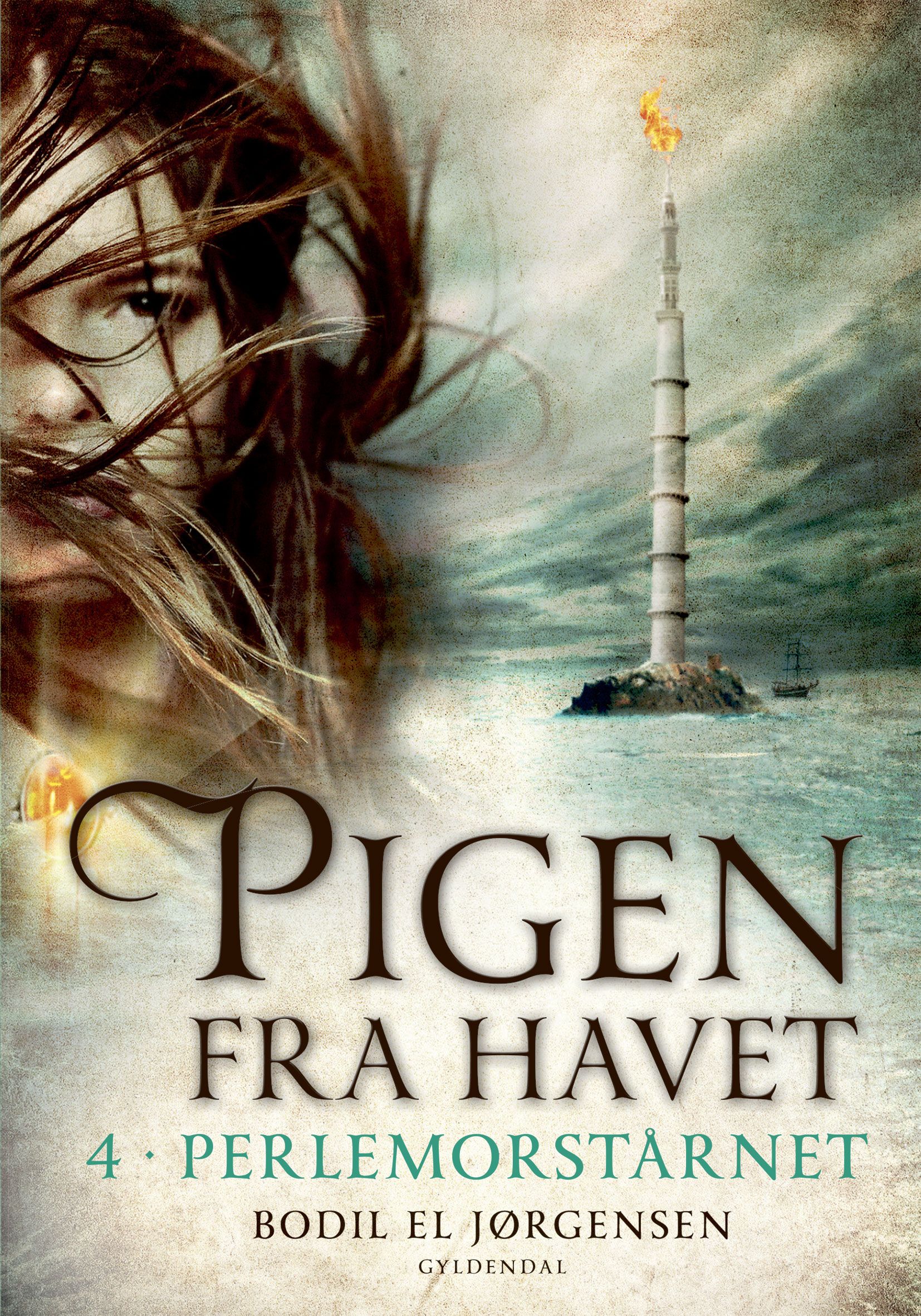 Pigen fra havet 4 - Perlemorstårnet, e-bog af Bodil El Jørgensen