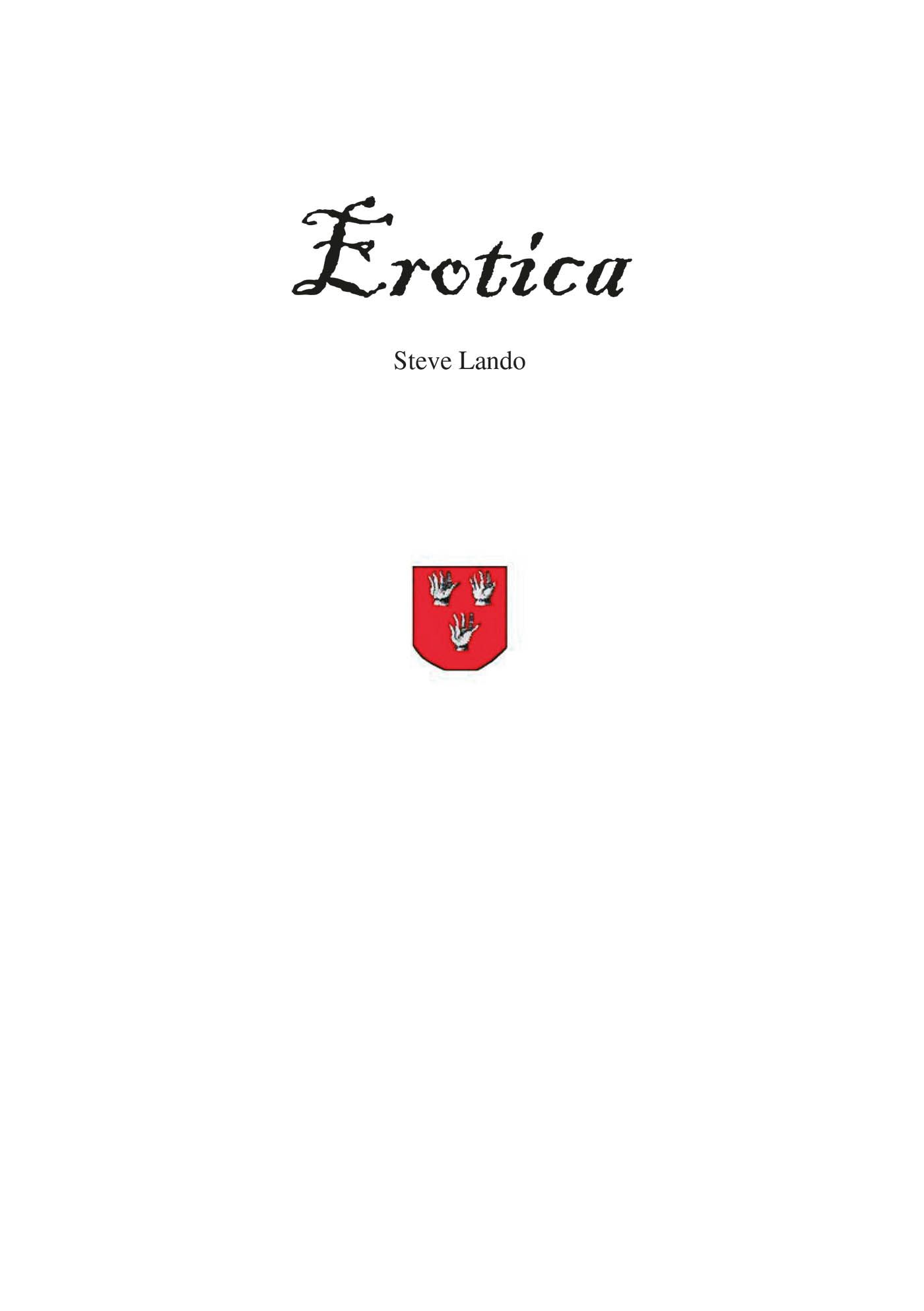 Erotica, eBook by Steve Lando