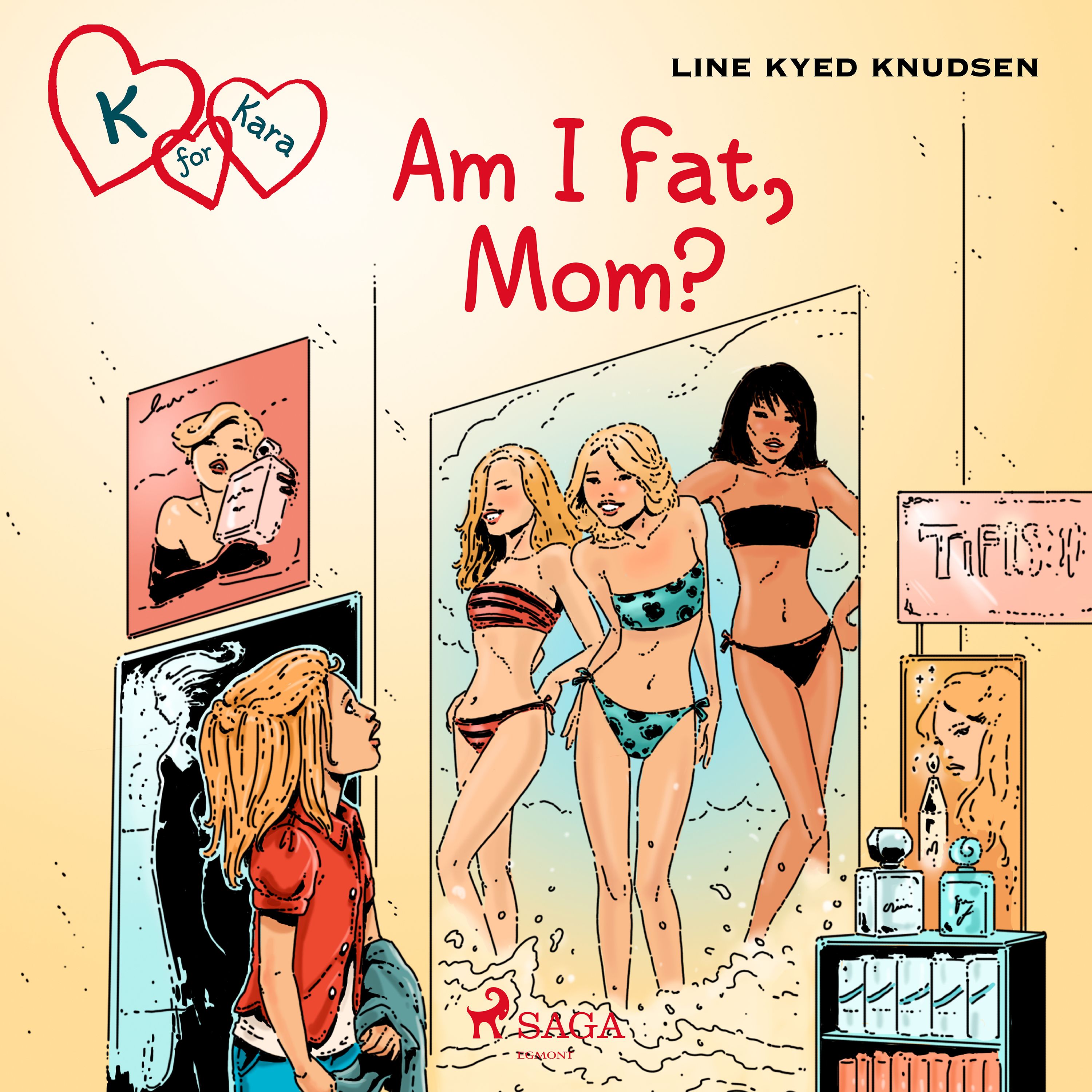 K for Kara 14: Am I Fat, Mom?, audiobook by Line Kyed Knudsen