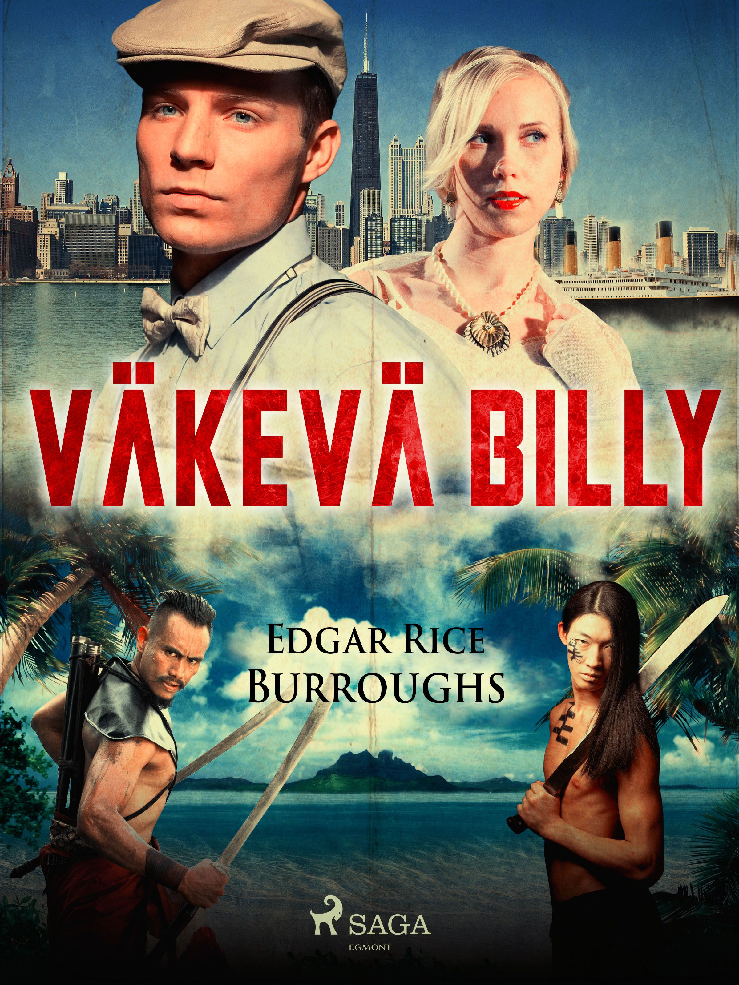 Väkevä Billy, e-bok av Edgar Rice Burroughs