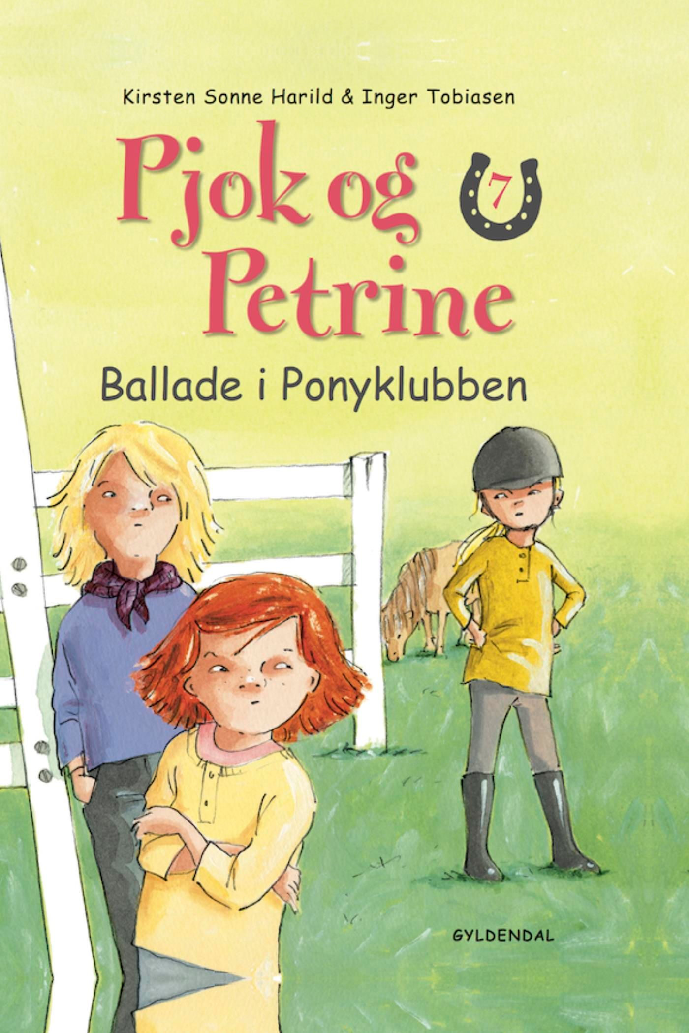 Pjok og Petrine 7 - Ballade i Ponyklubben, e-bog af Kirsten Sonne Harild
