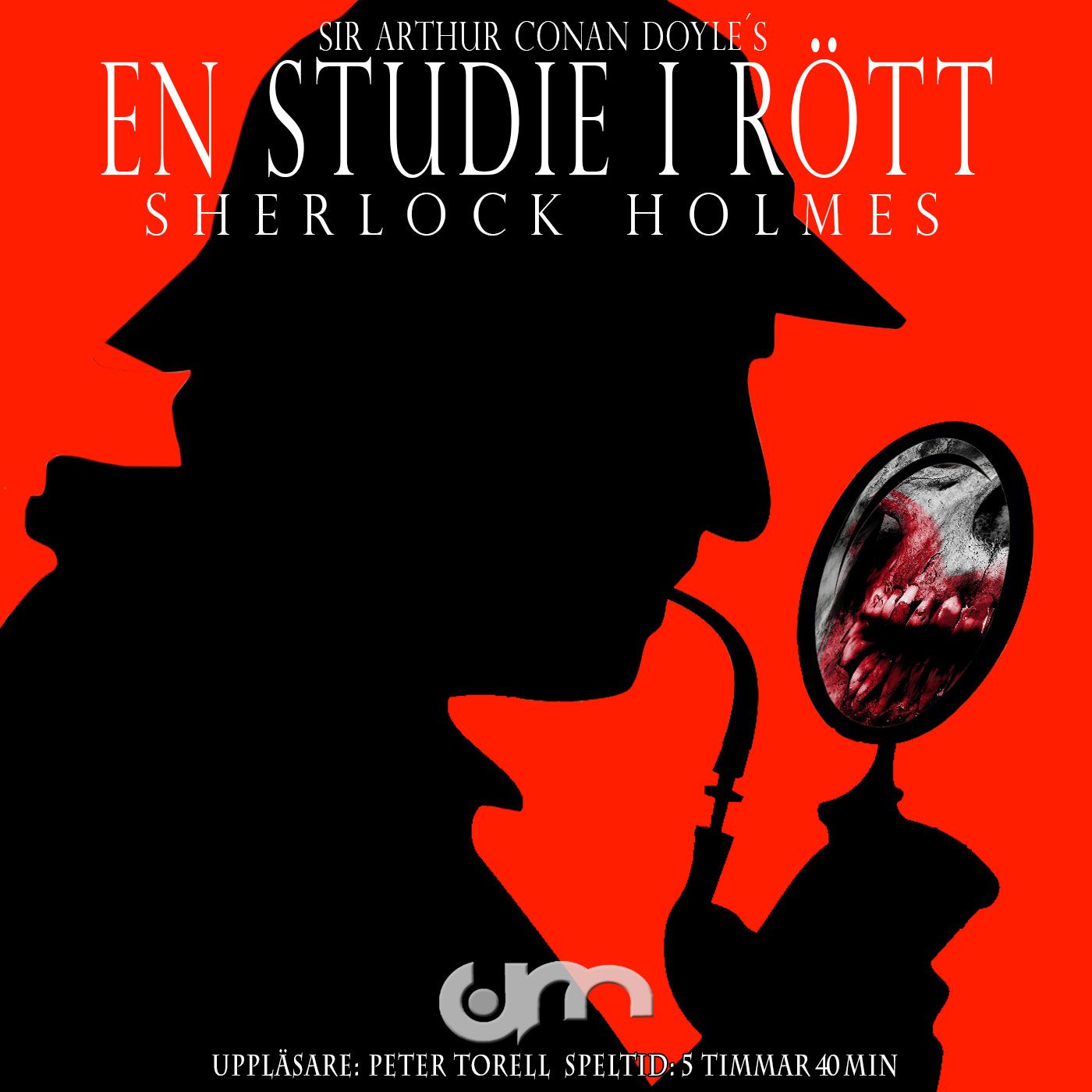 En studie i rött, audiobook by Sir Arthur Conan Doyle
