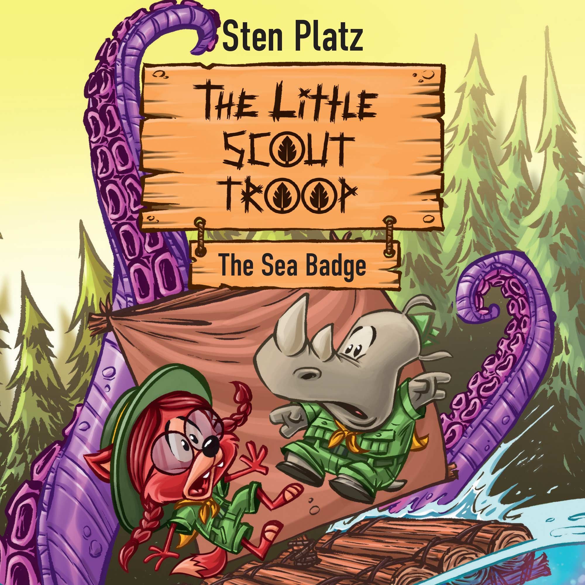 The Little Scout Troop #1: The Sea Badge, audiobook by Sten Platz