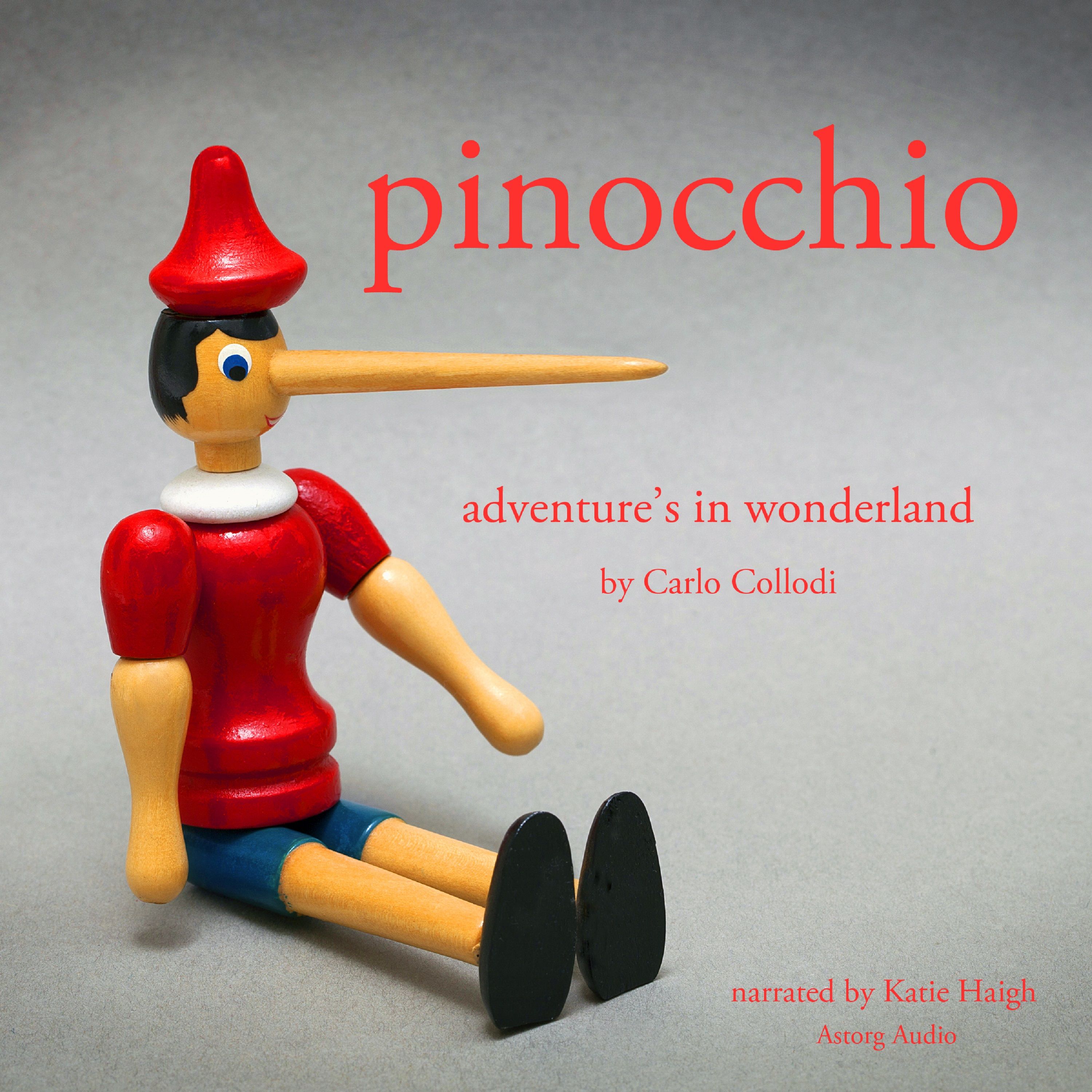 Pinocchio's Adventures in Wonderland, audiobook by Carlo Collodi