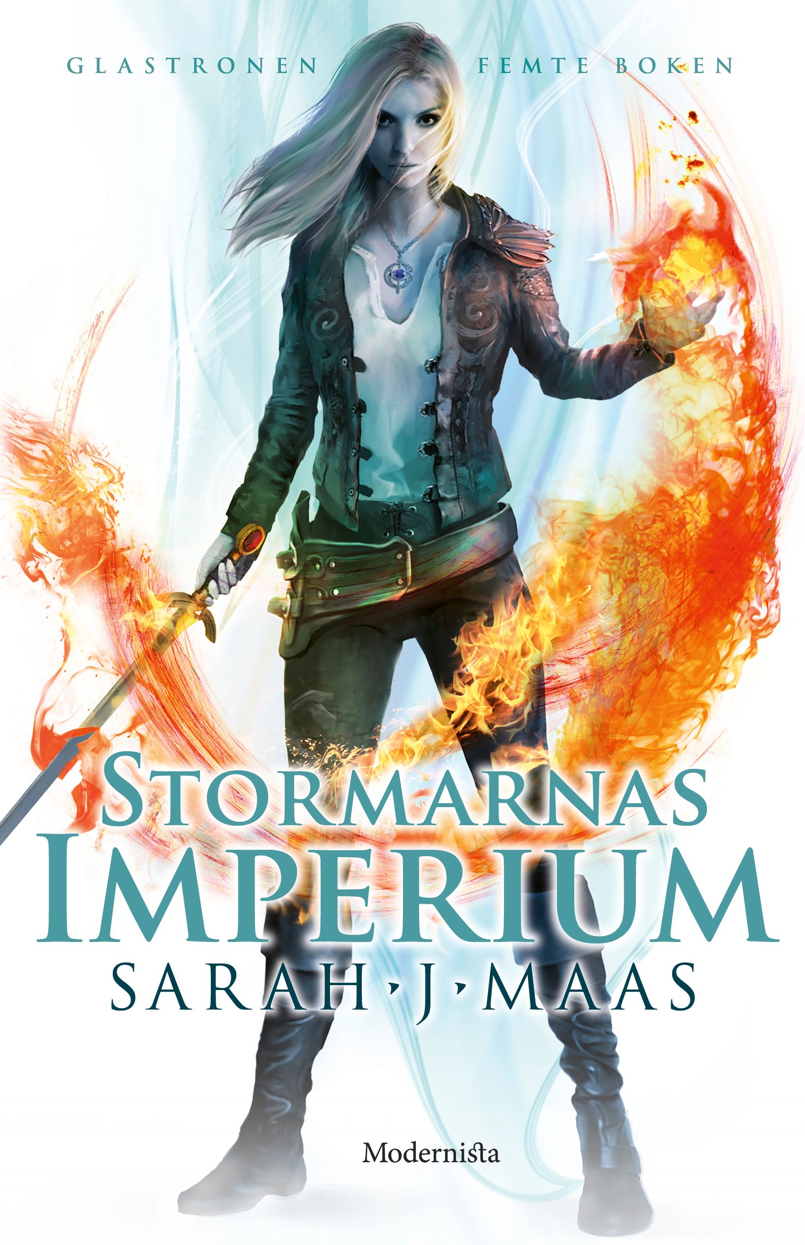 Stormarnas imperium (Femte boken i Glastronen-serien), e-bok av Sarah J. Maas