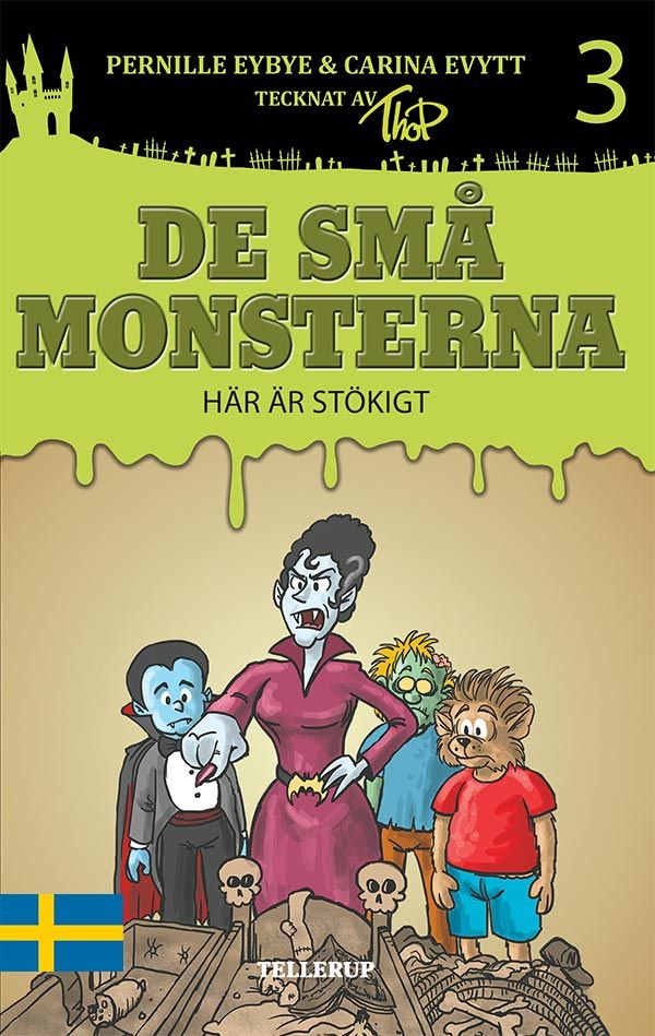 De små monsterna #3: Här är stökigt, lydbog af Carina Evytt, Pernille Eybye