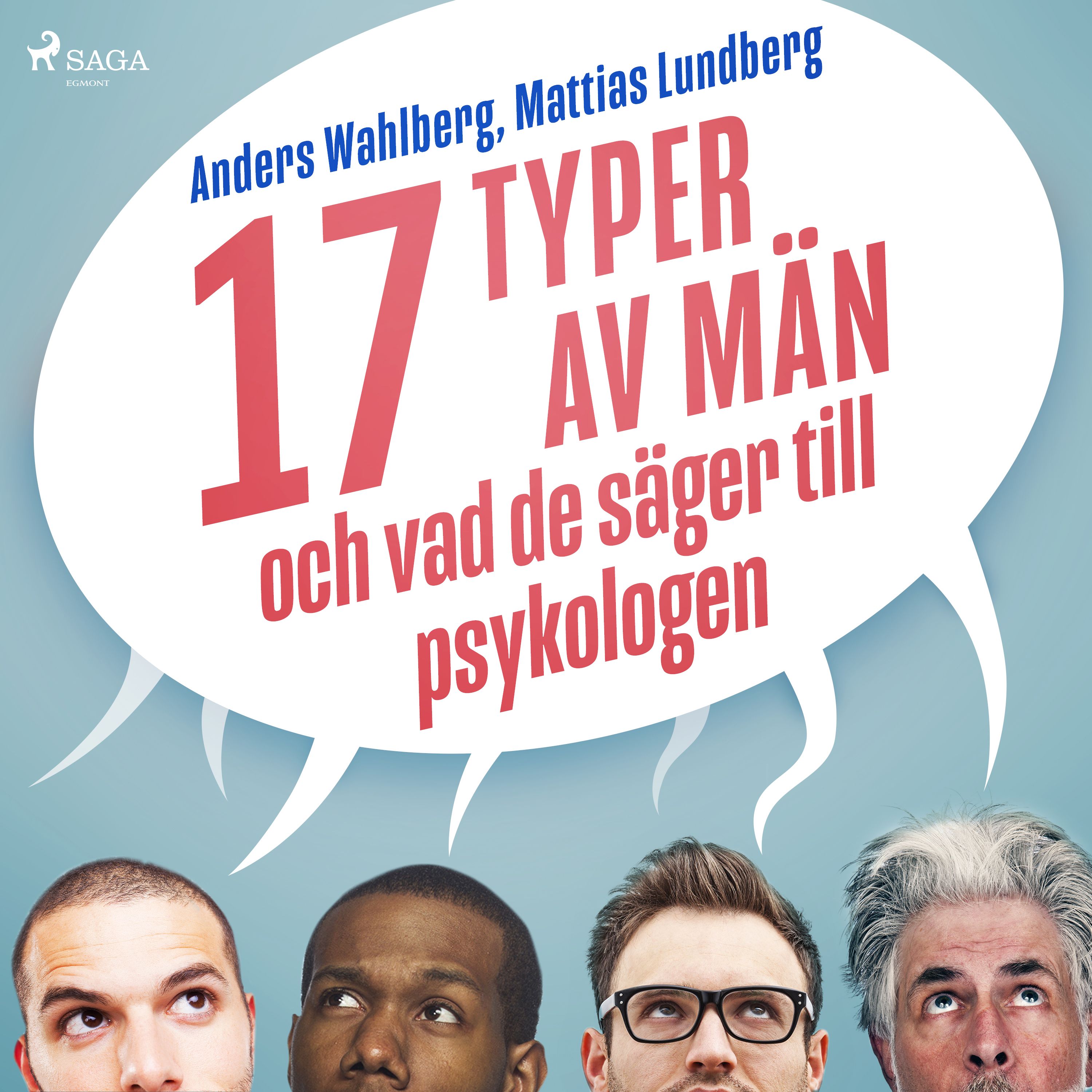 17 typer av män - och vad de säger till psykologen, lydbog af Mattias Lundberg, Anders Wahlberg