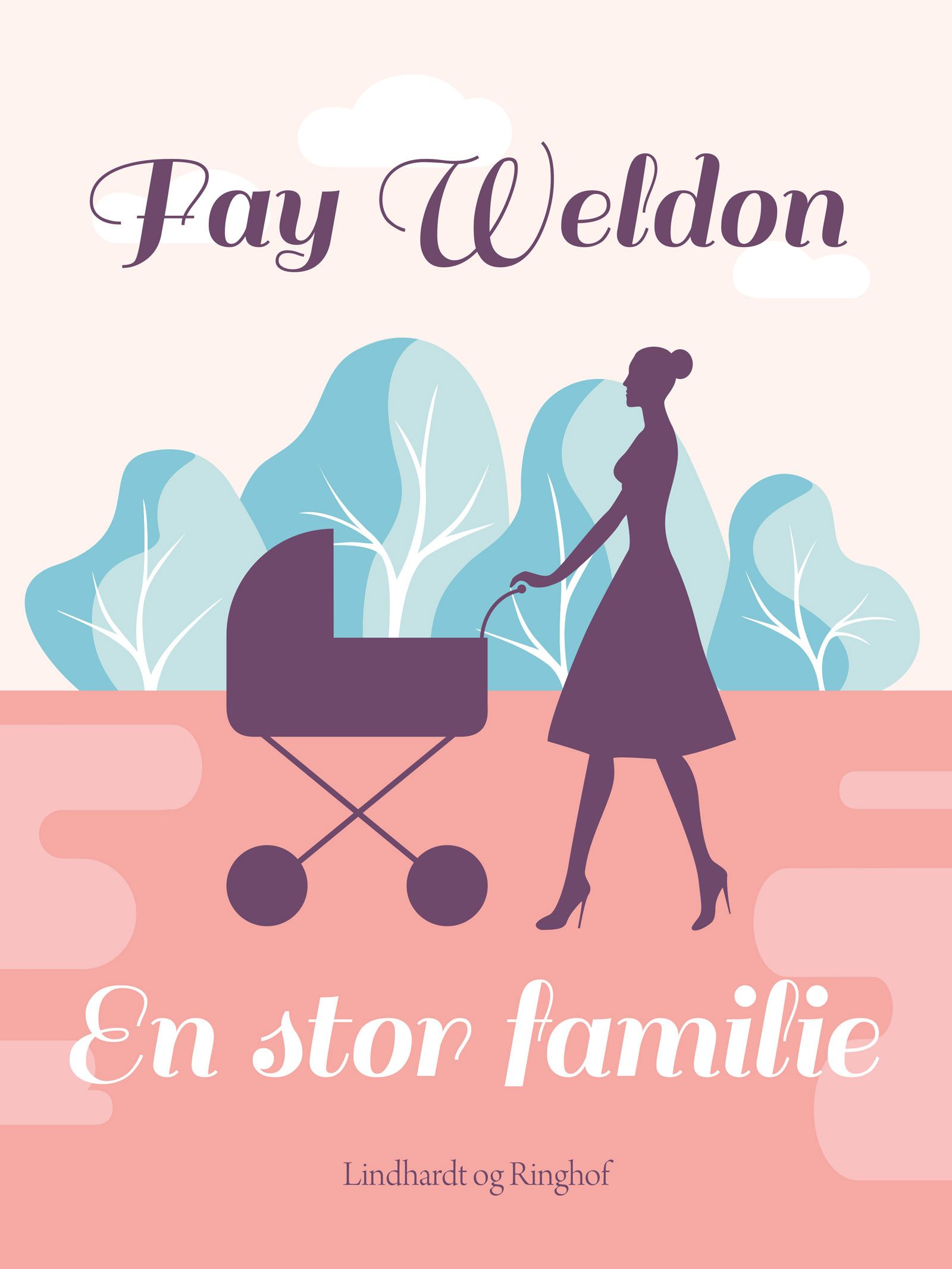 En stor familie, ljudbok av Fay Weldon