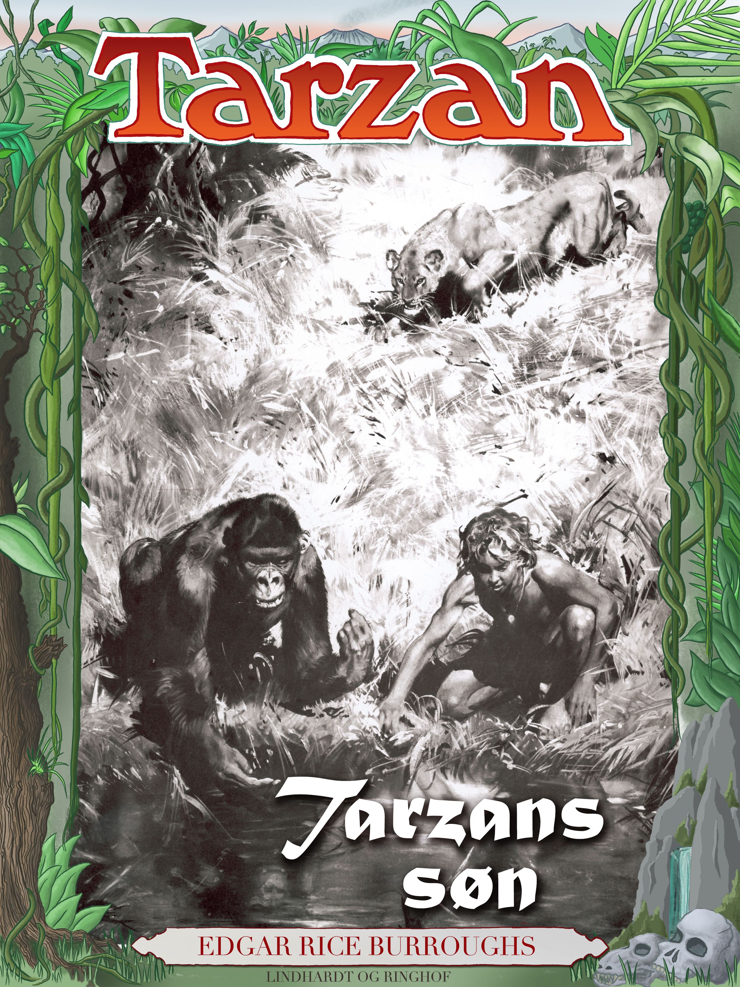 Tarzans søn, e-bog af Edgar Rice Burroughs