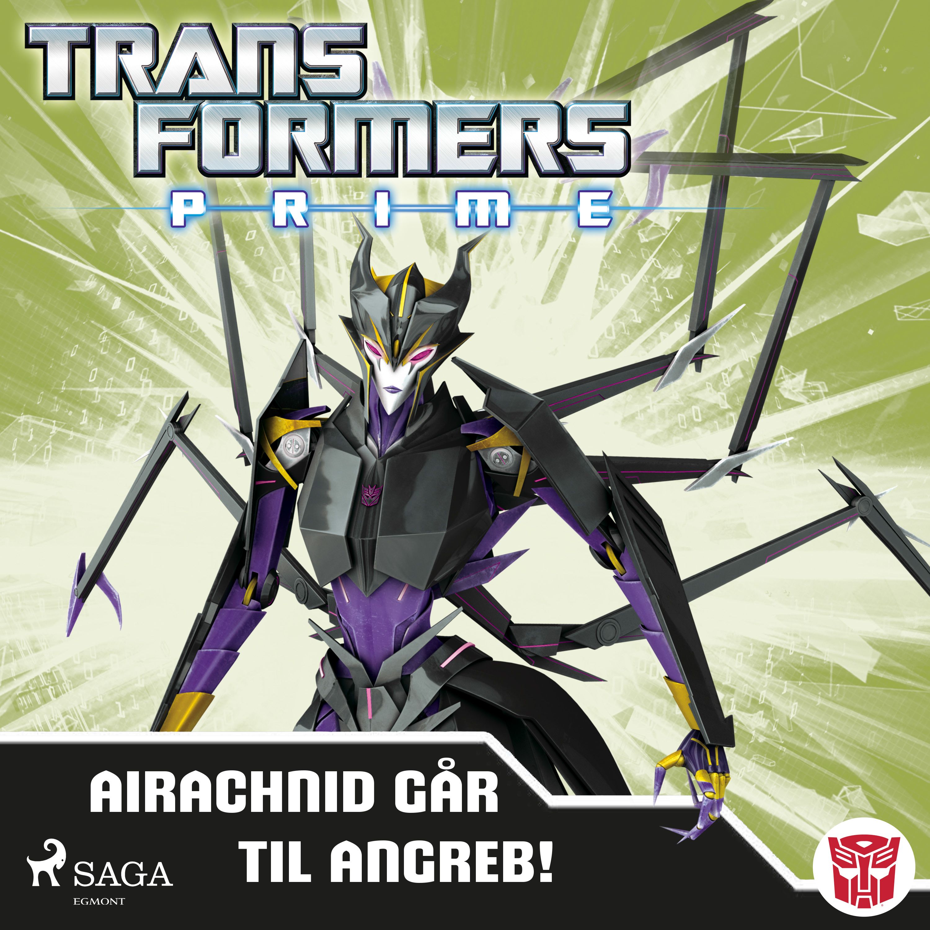 Transformers - Prime - Airachnid går til angreb!, lydbog af Transformers