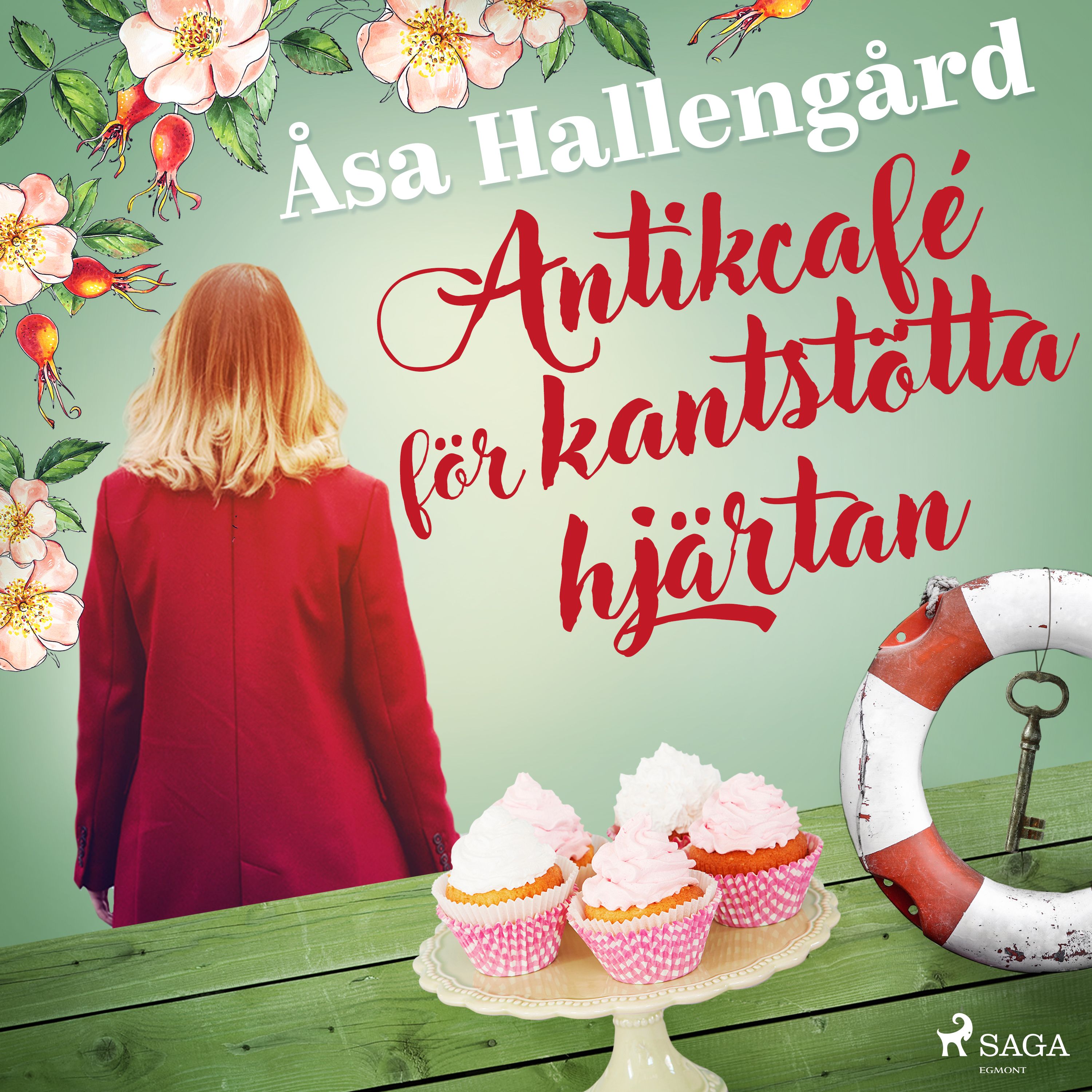 Antikcafé för kantstötta hjärtan, ljudbok av Åsa Hallengård