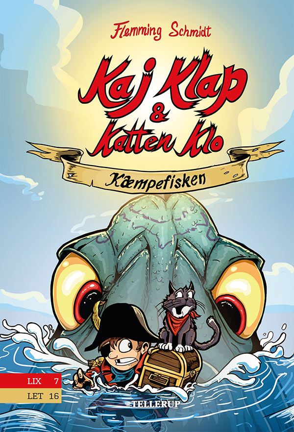 Kaj Klap og Katten Klo #1: Kæmpefisken, ljudbok av Flemming Schmidt
