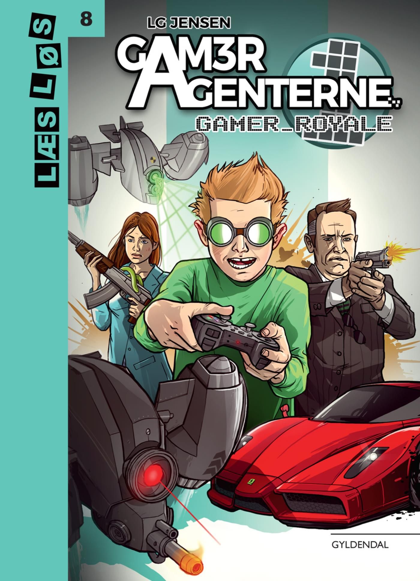 GamerAgenterne, e-bog af LG Jensen