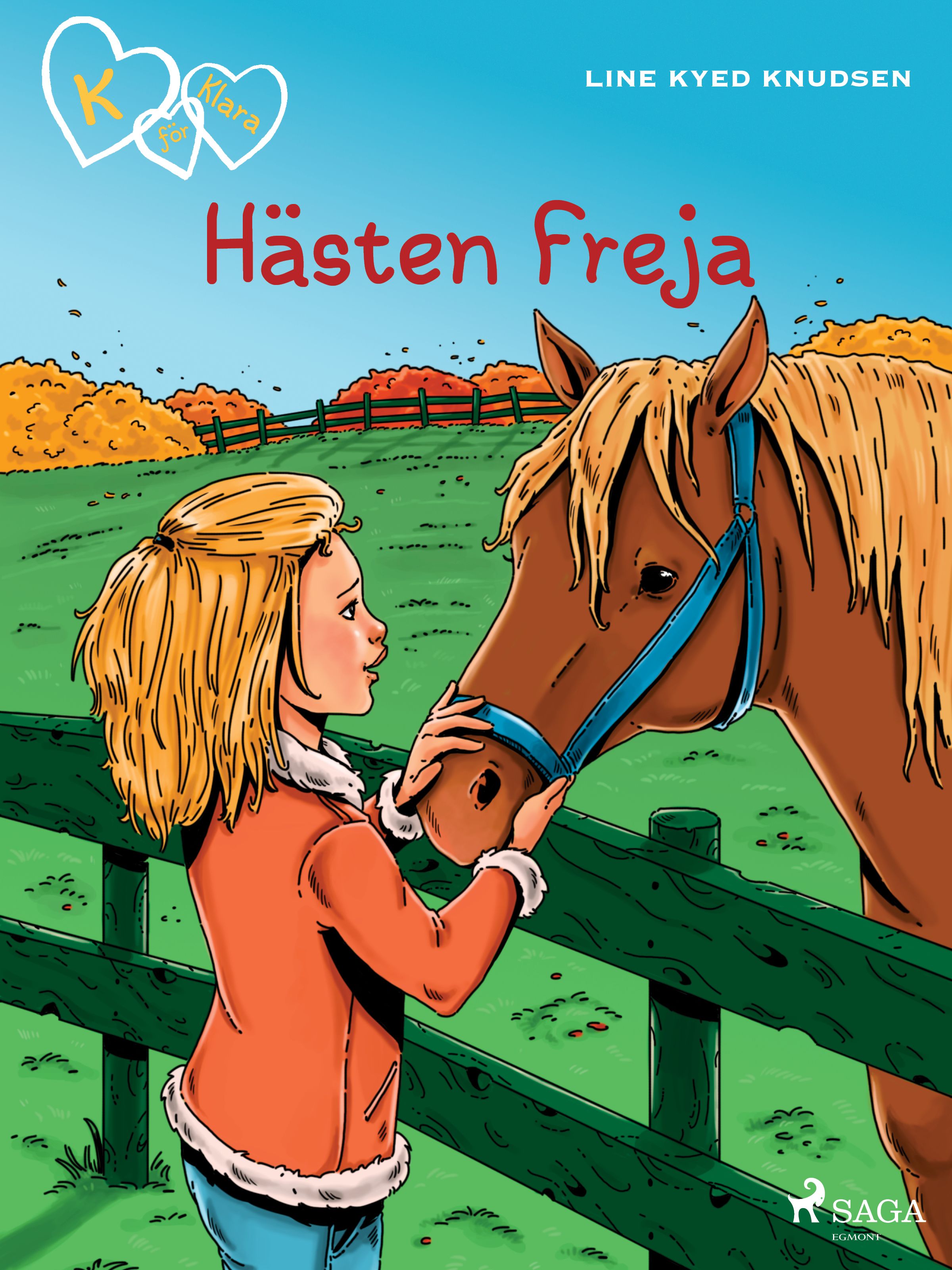 K för Klara 12 - Hästen Freja, e-bog af Line Kyed Knudsen